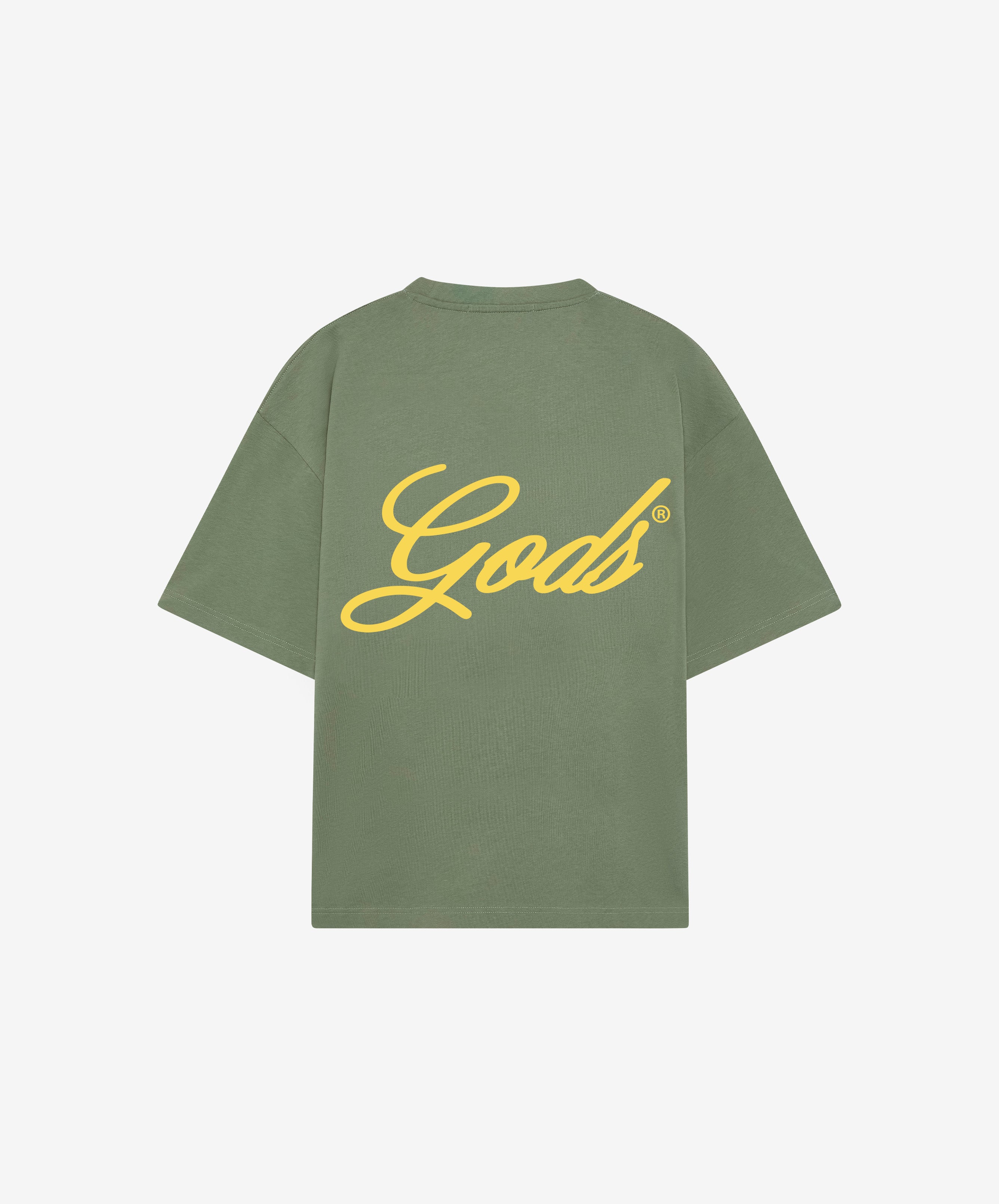 Script Tee Green