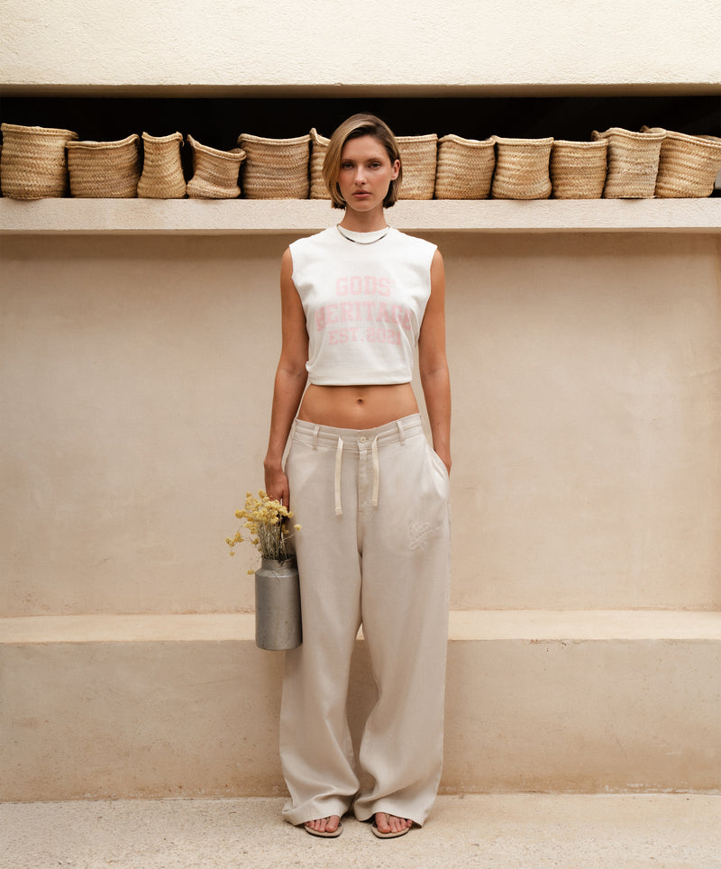 Heritage Sleeveless White