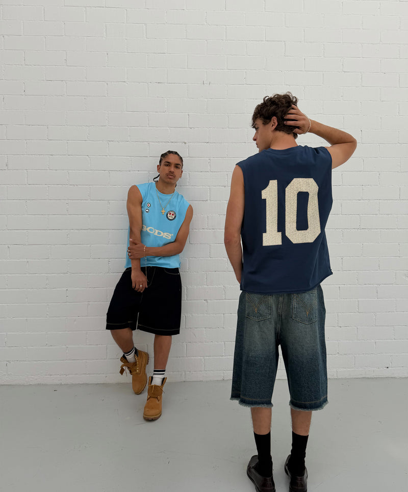 Gods FC Sleeveless Navy