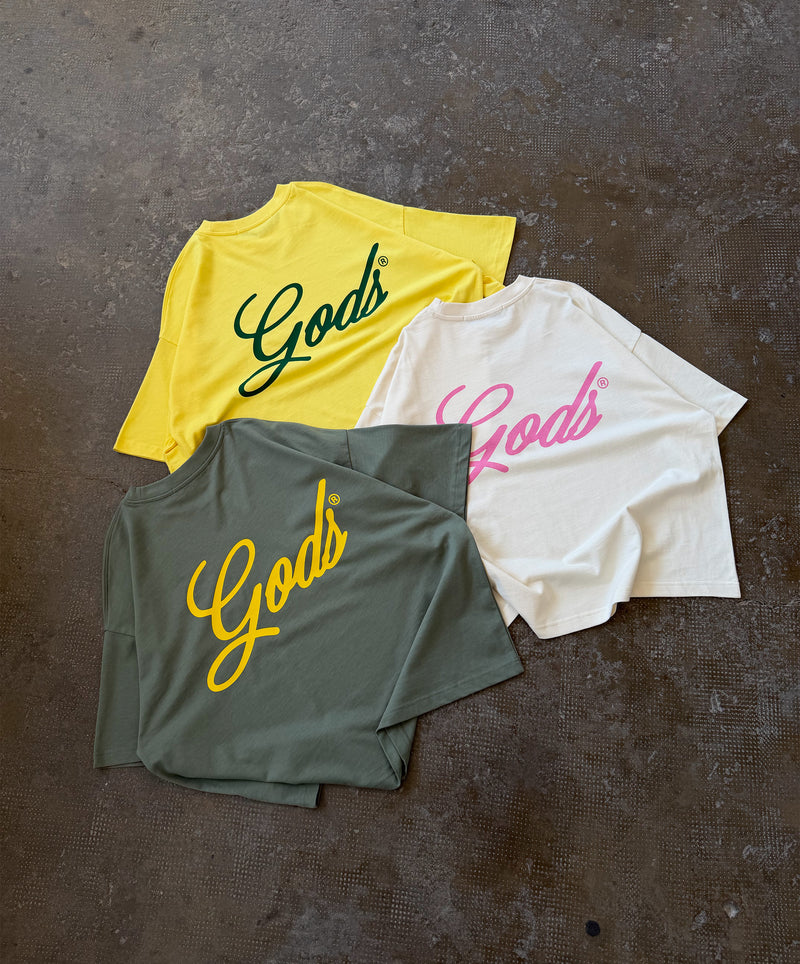 Script Tee Cream