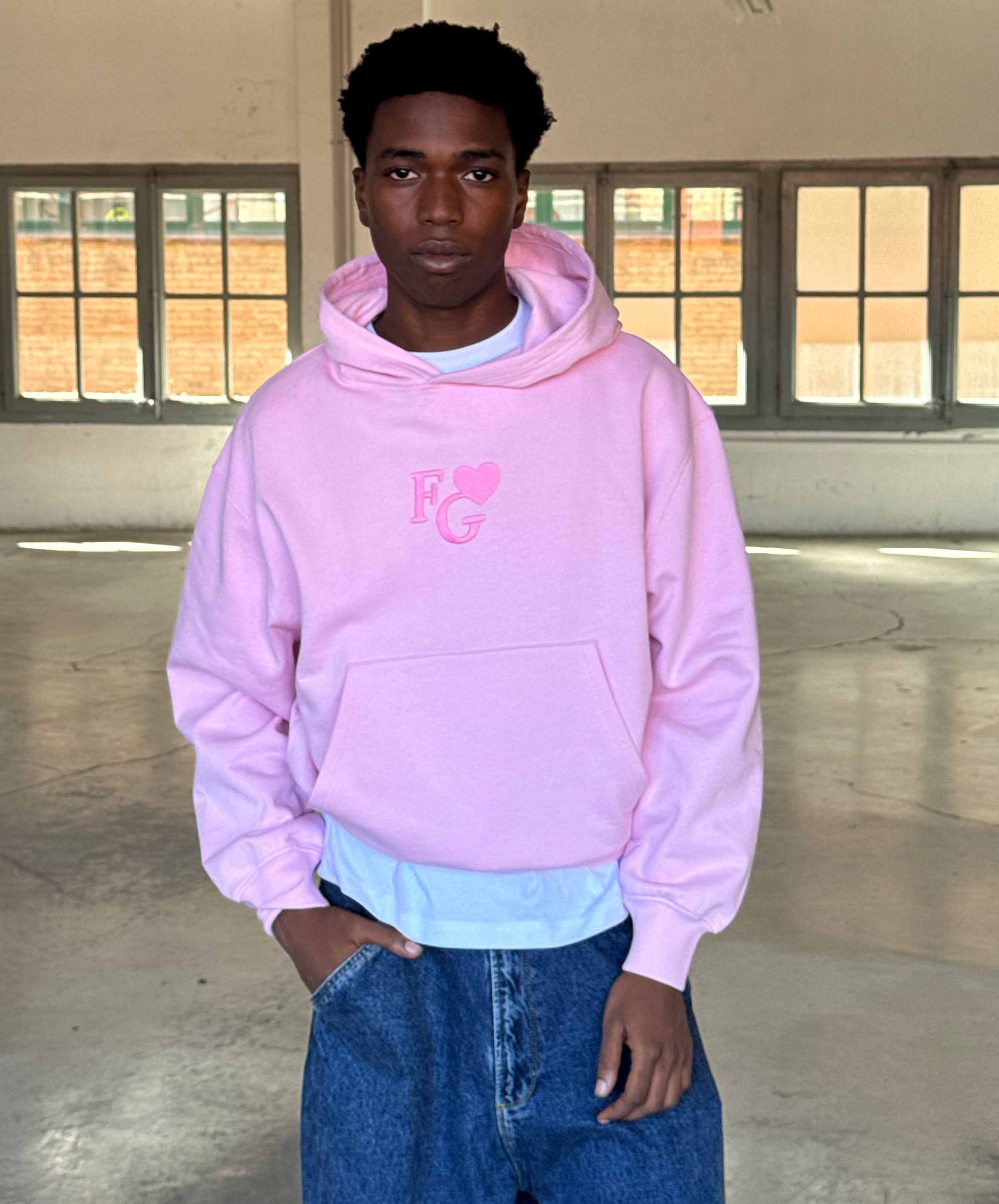 Valentine's Hoodie Rose