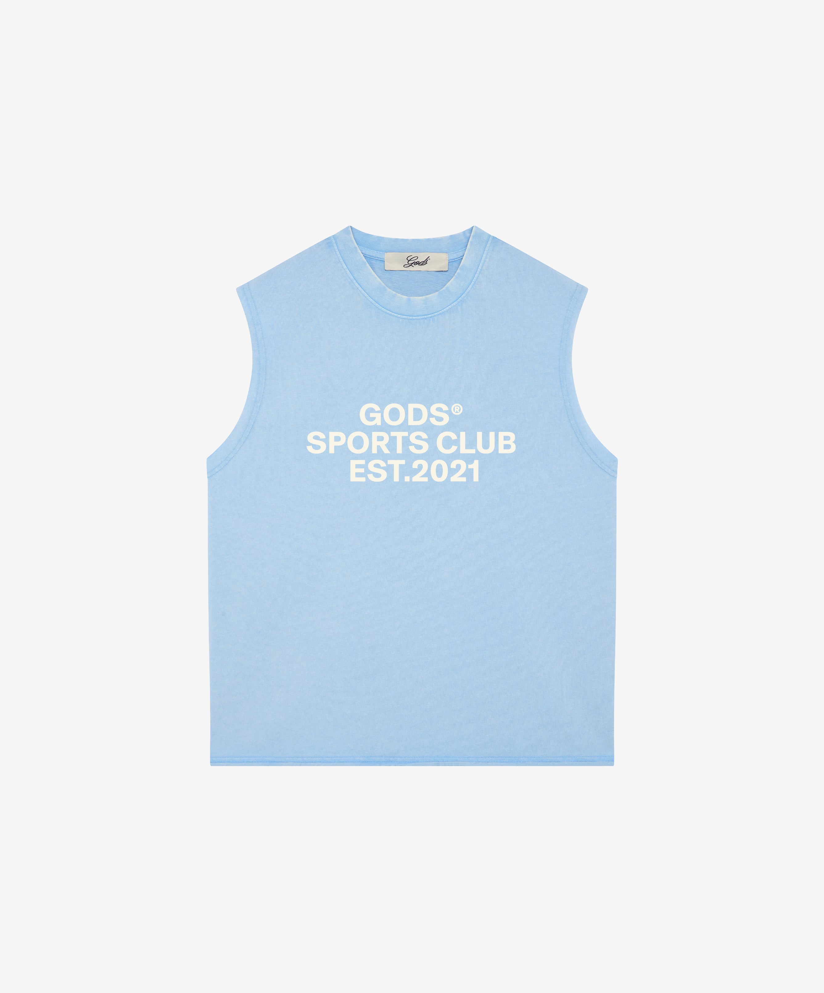 Sports Club Sleeveless Blue
