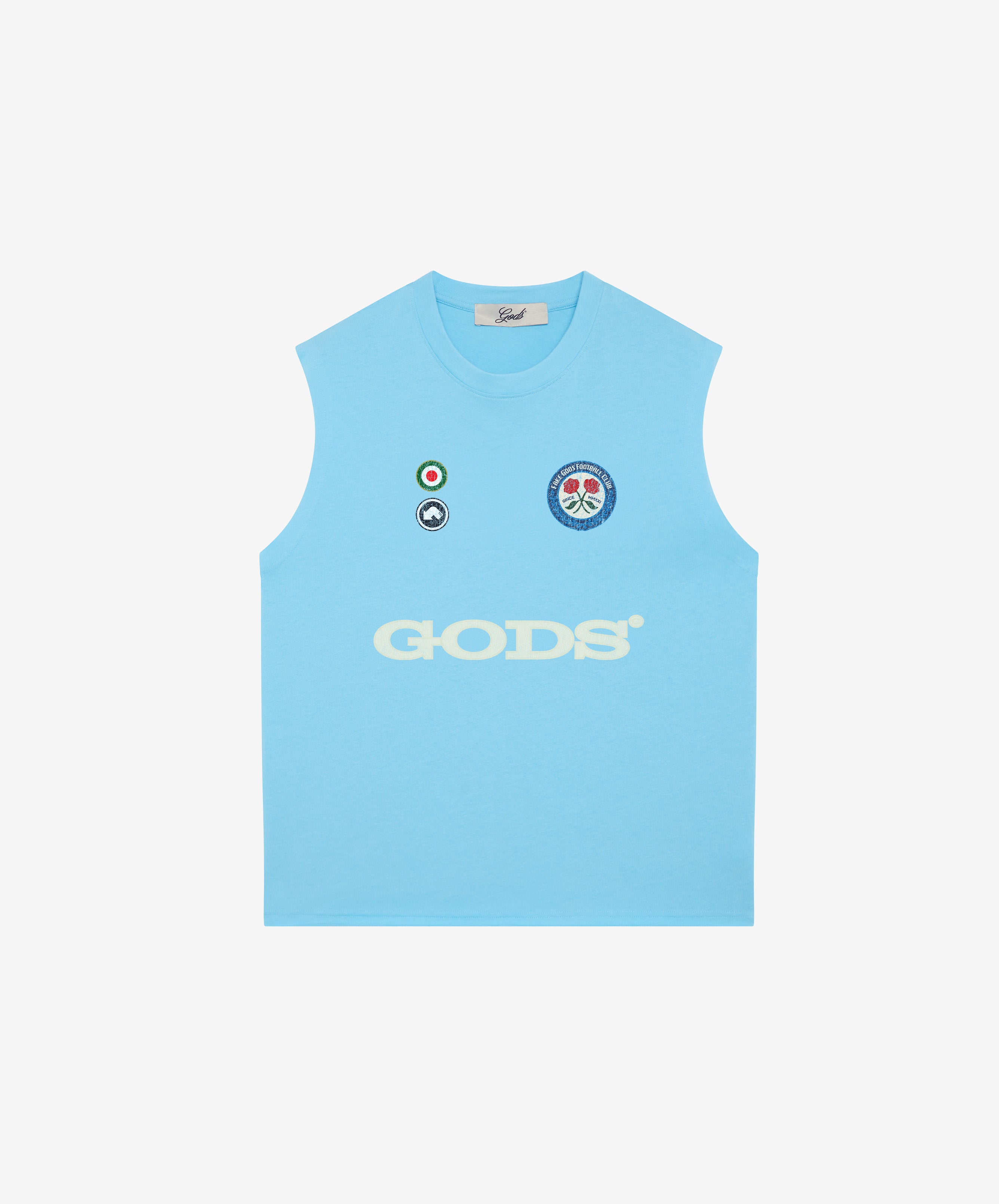 Gods FC Sleeveless Blue