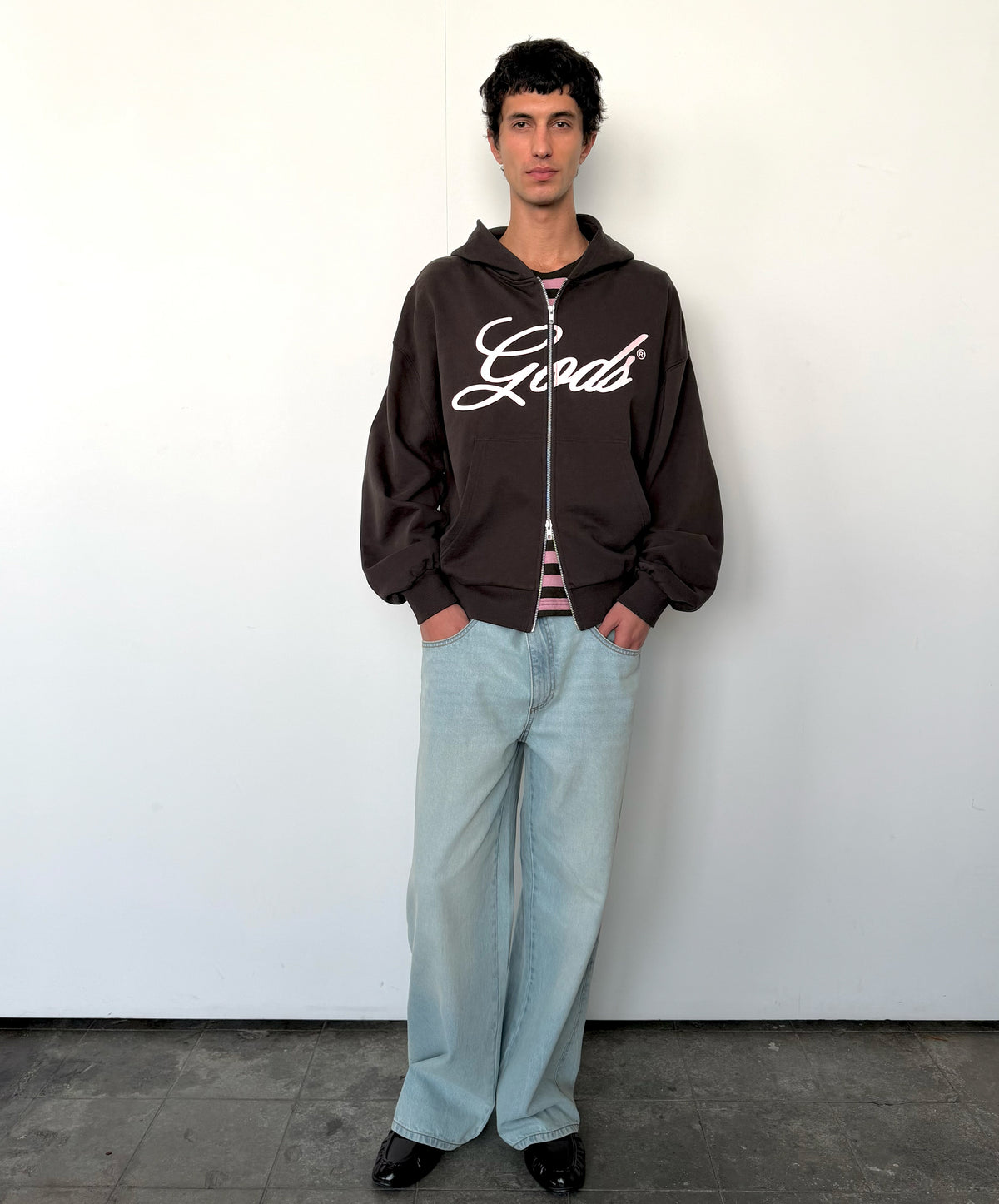 Script Zipper Brown