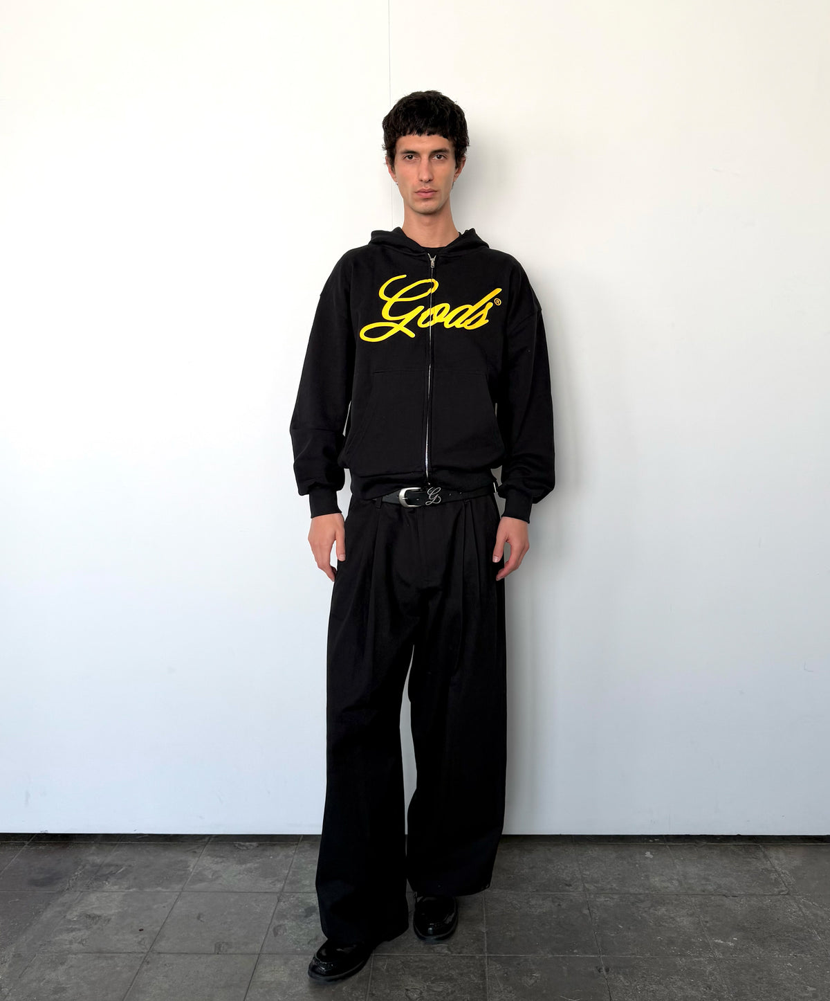 Script Zipper Black
