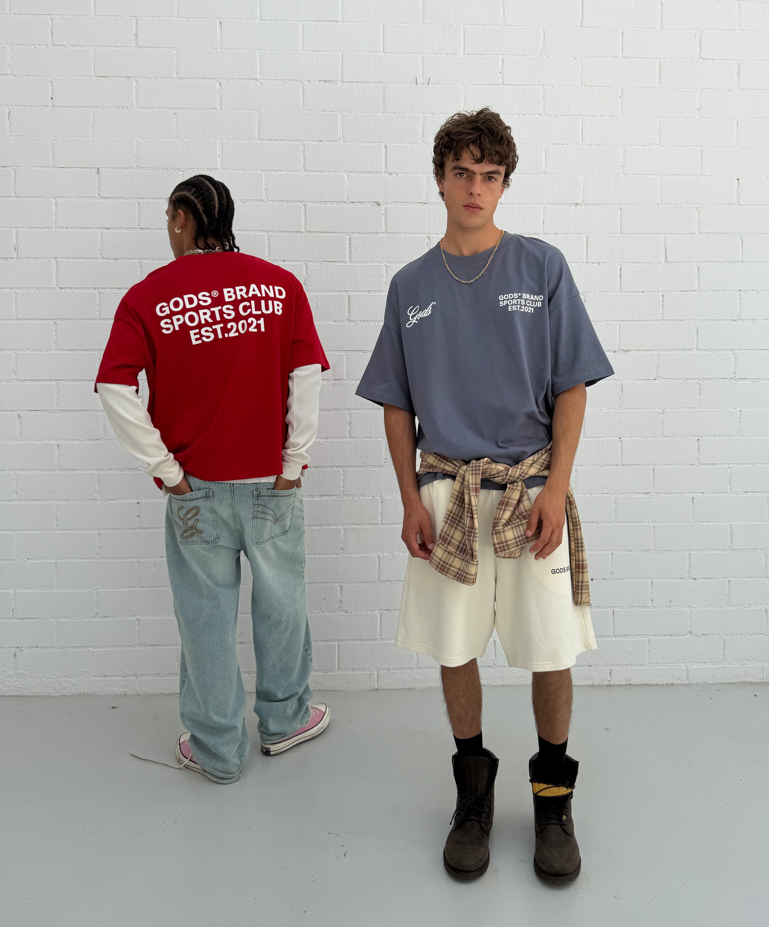 Gods Sports Club Tee Red