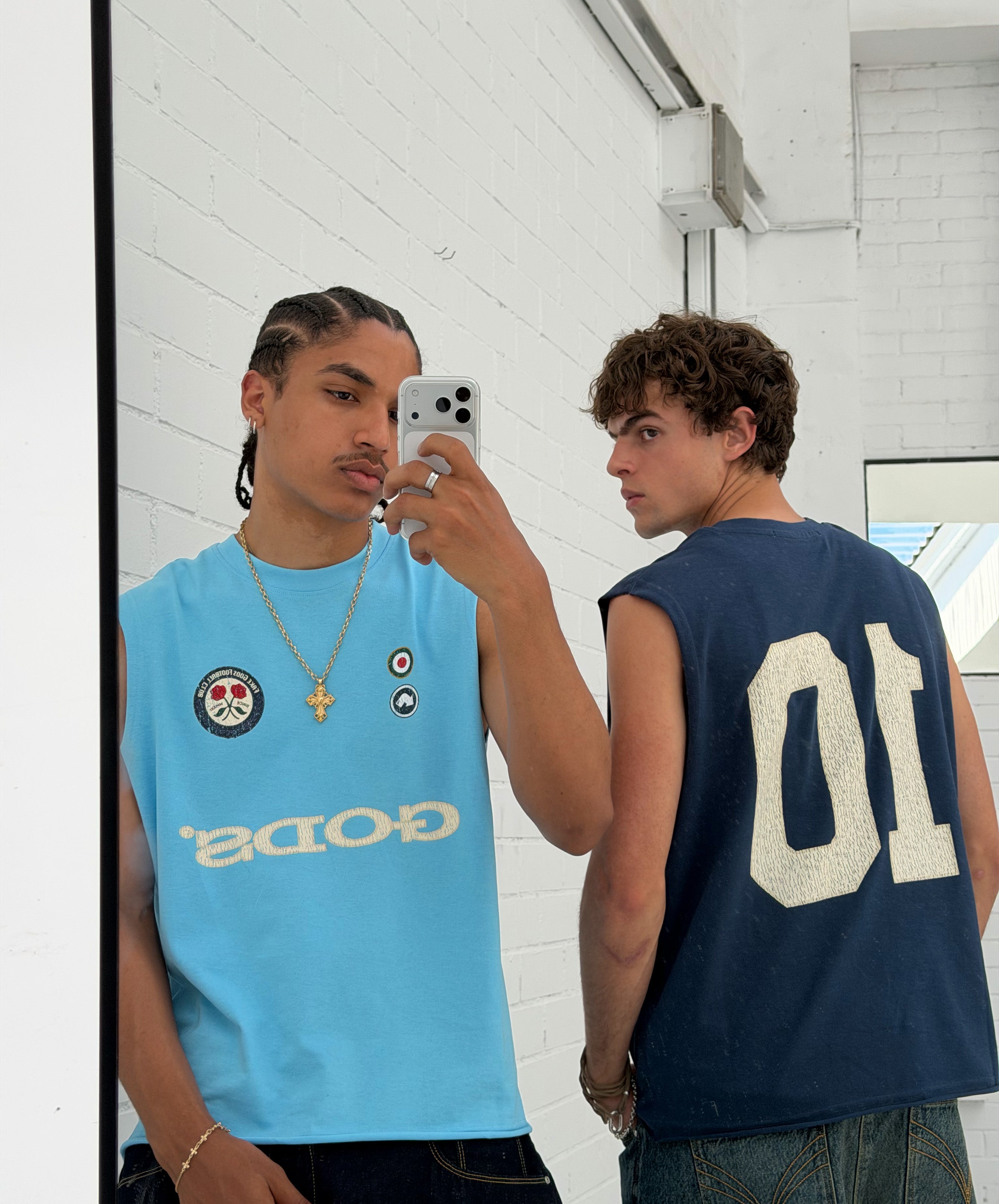 Gods FC Sleeveless Navy