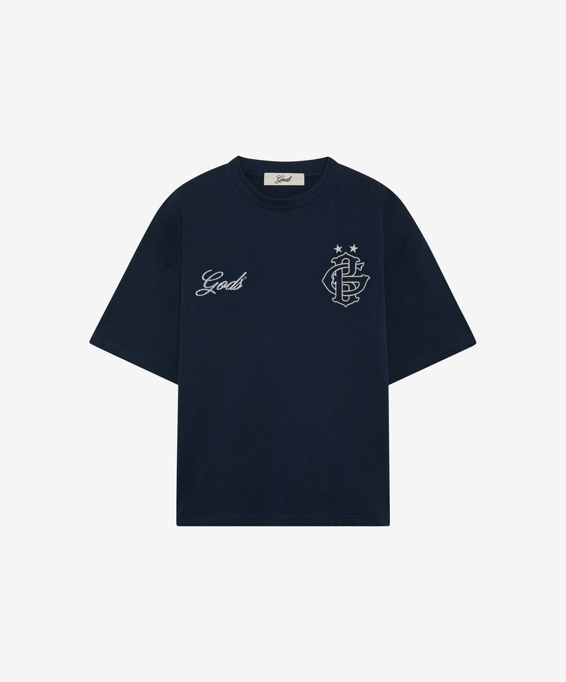 Gods Brand Boxy Tee Navy