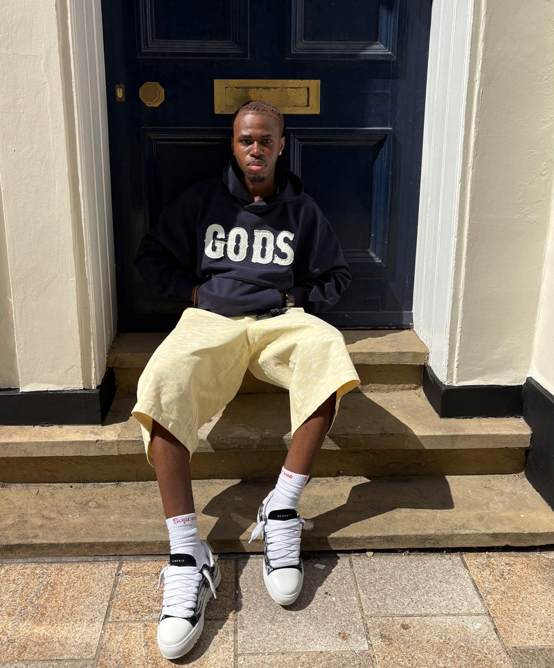 Gods Hoodie Navy