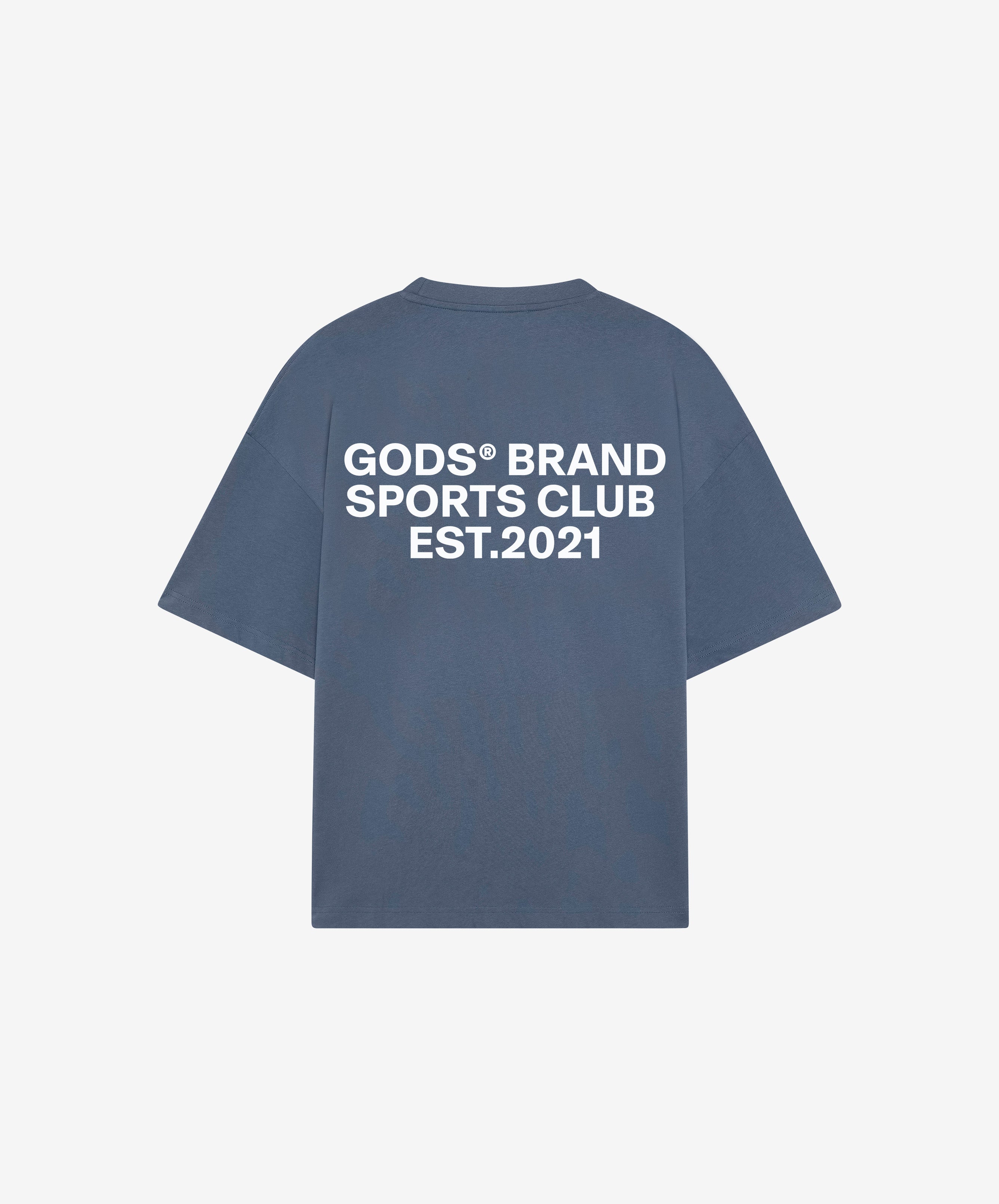 Gods® Brand Sports Club Tee Dark Gray