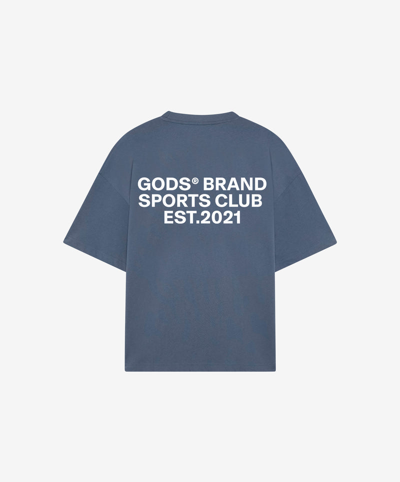 Gods Sports Club Tee Dark Grey