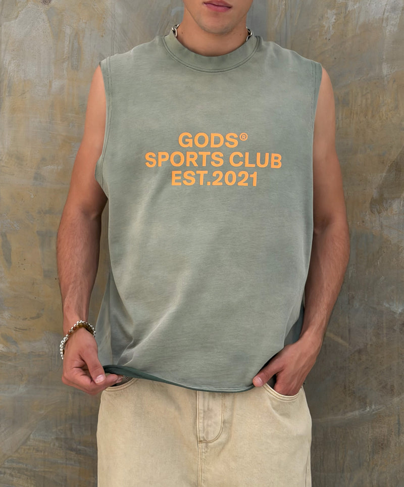 Sports Club Sleeveless Green