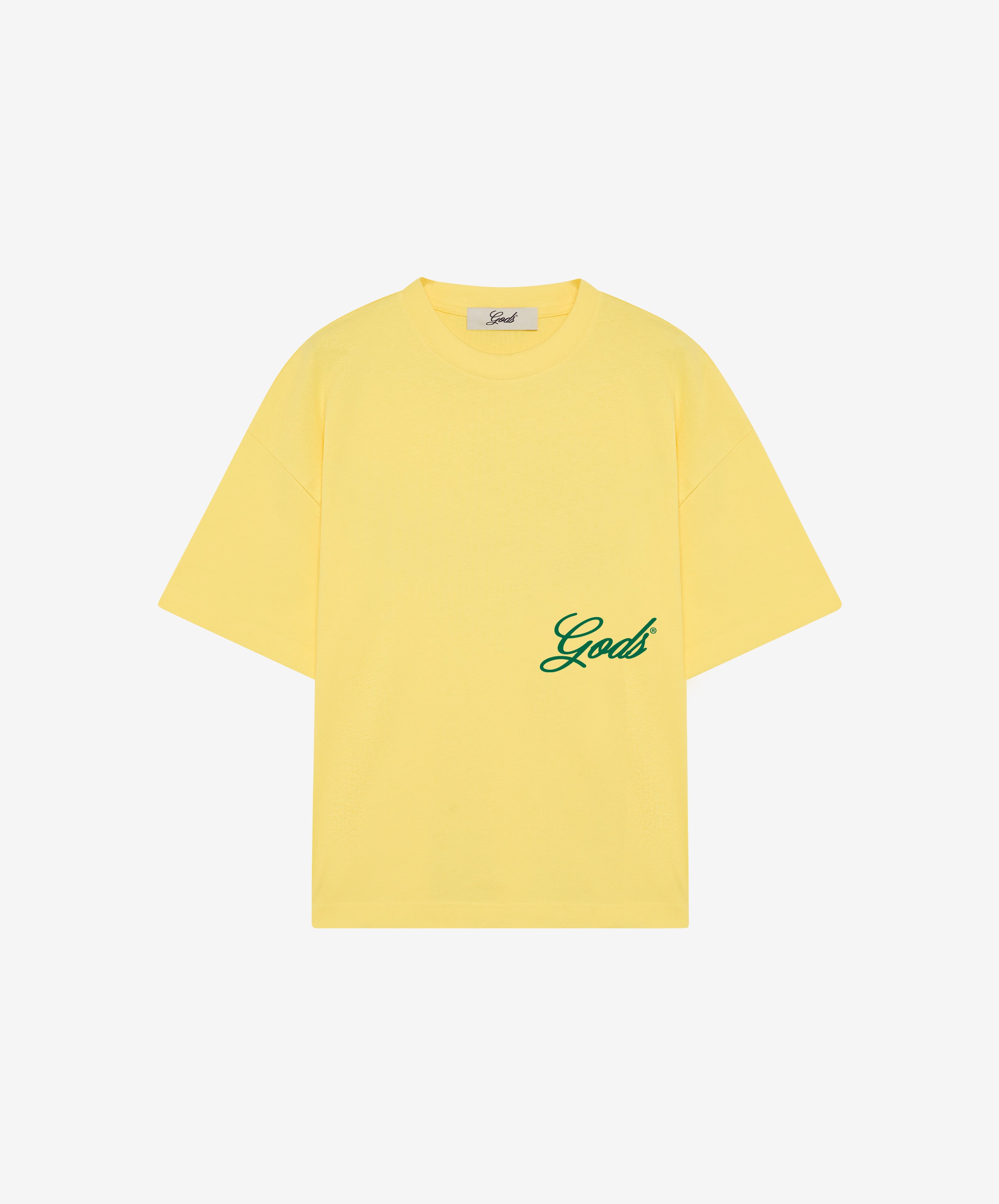 Script Tee Yellow