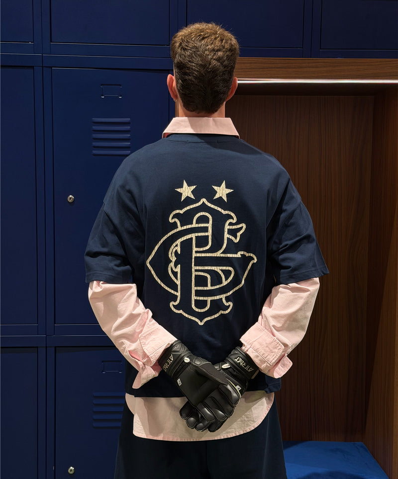 Gods Brand Boxy Tee Navy