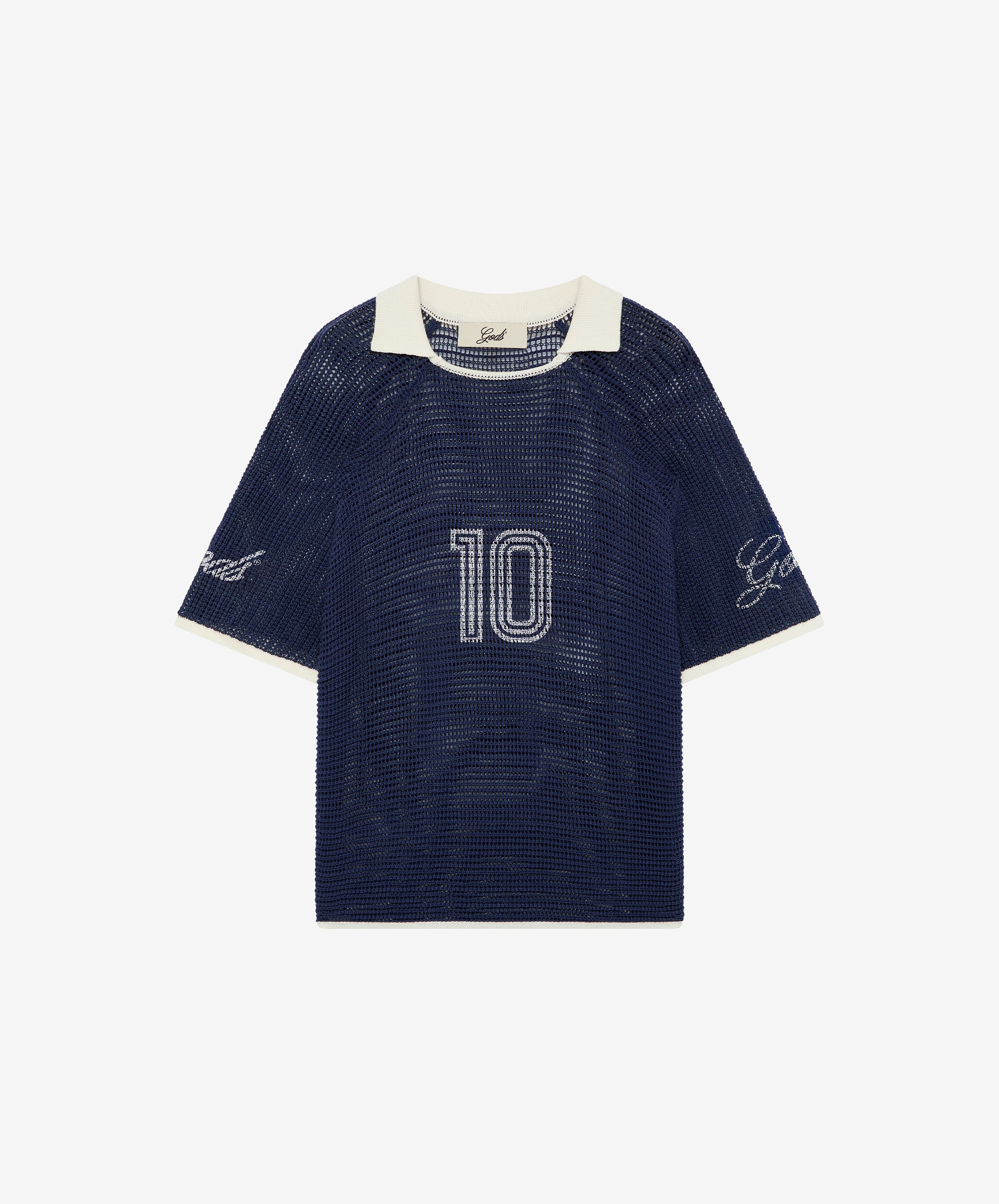 Mundial Knitted Tee Navy
