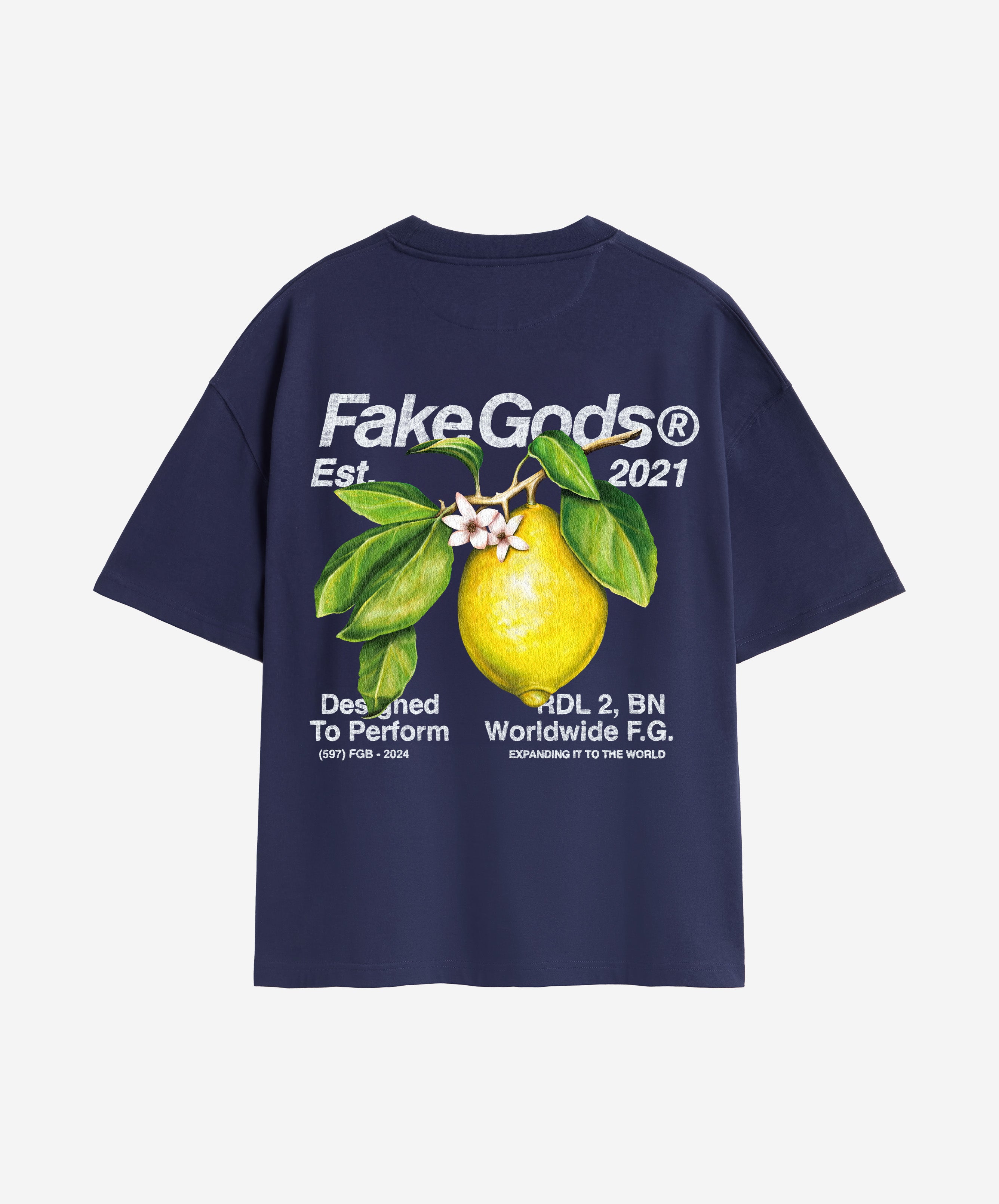 Citrus Tee Navy