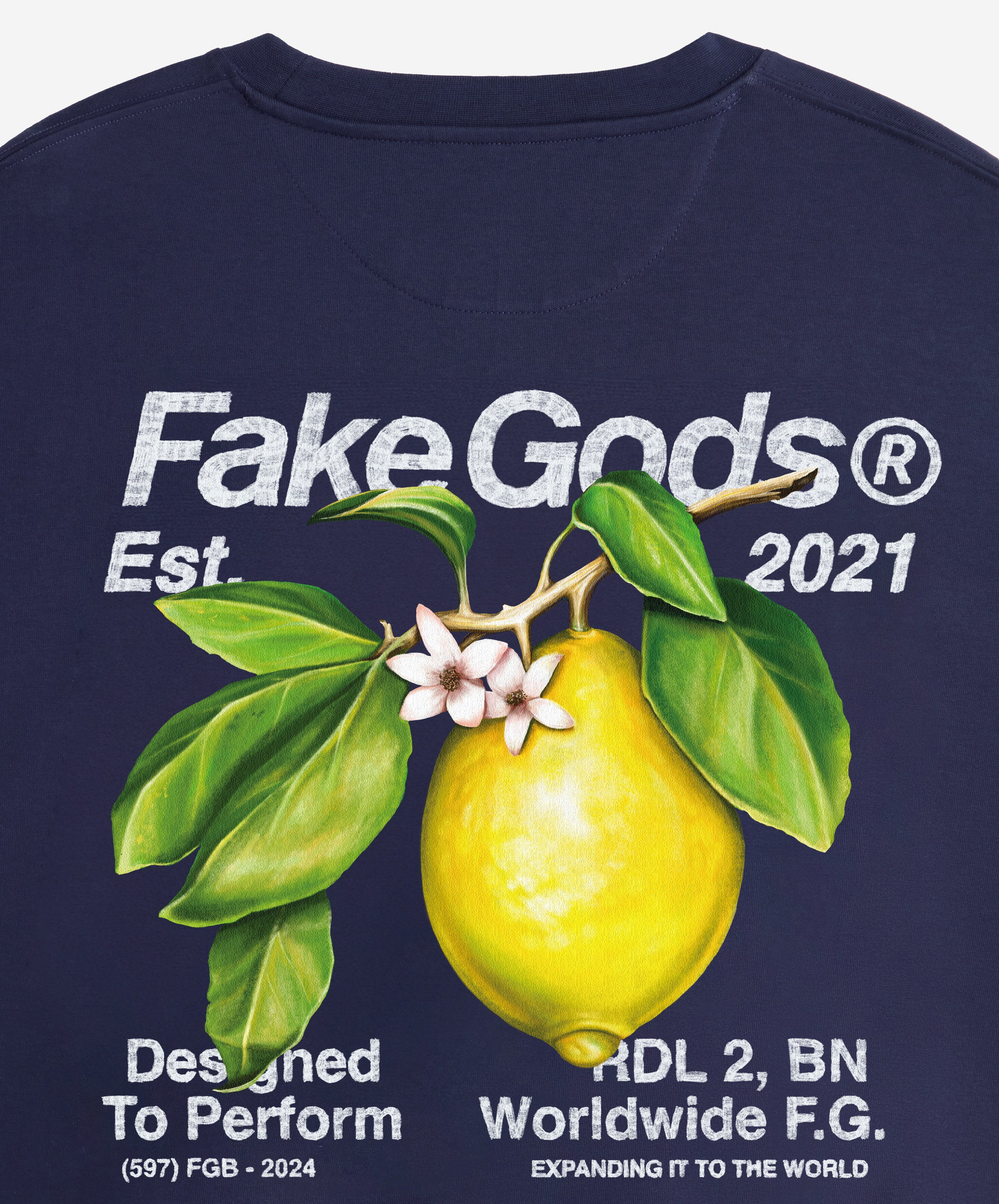 Citrus Tee Navy