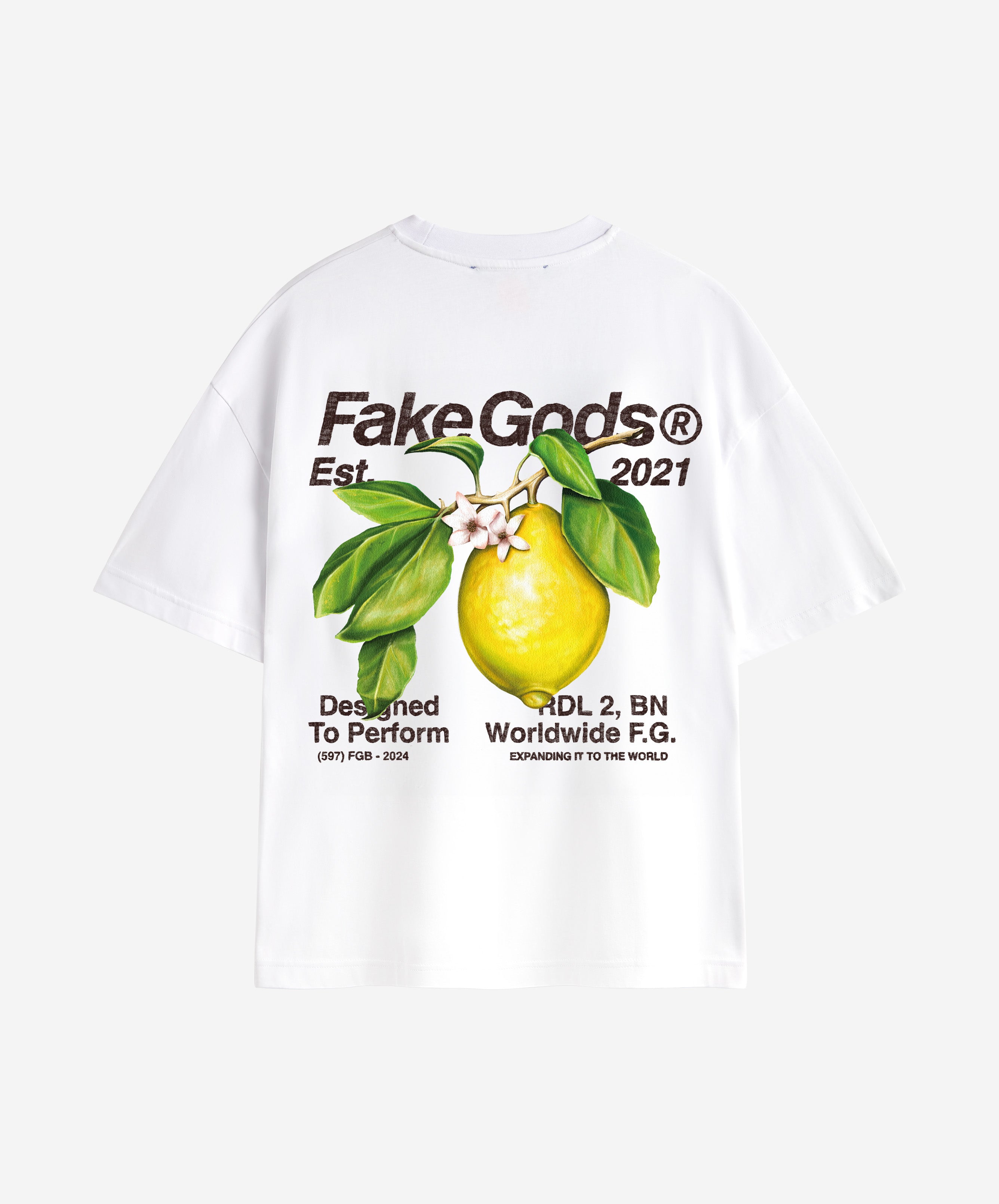 Citrus Tee White