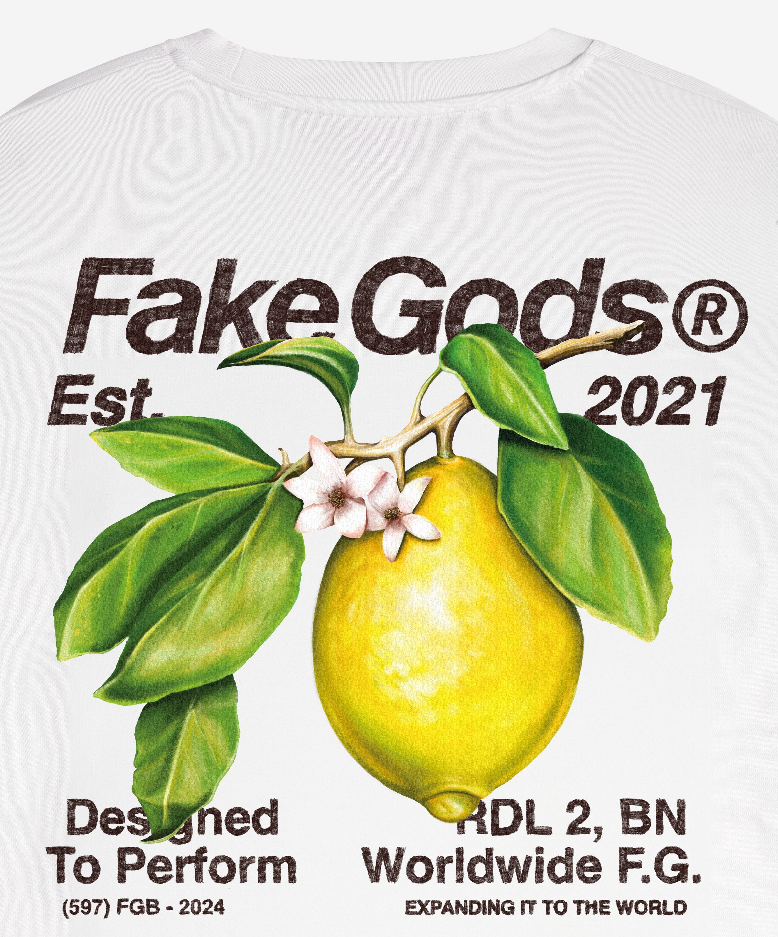 Citrus Tee White