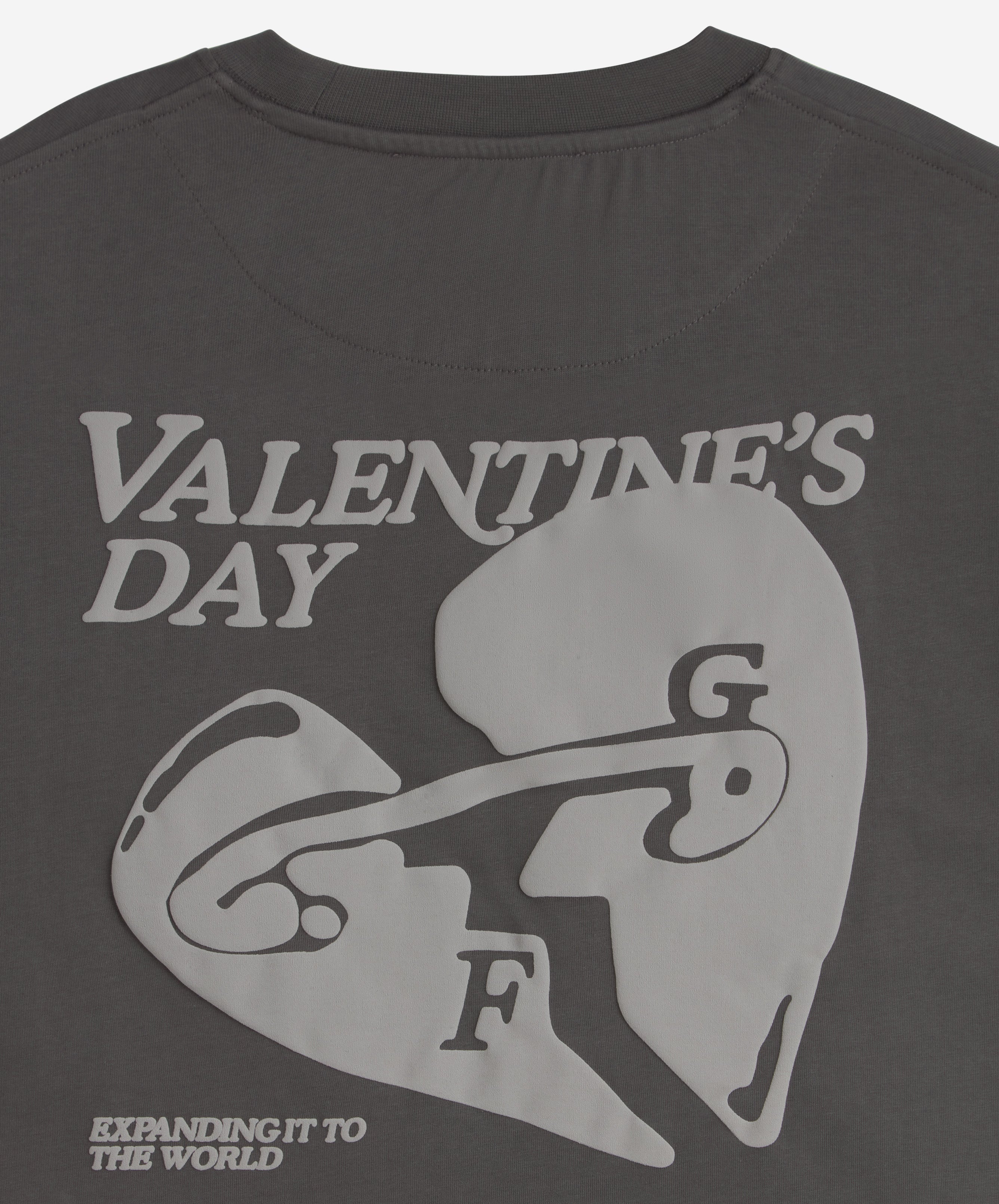 Valentine'S Tee Grey