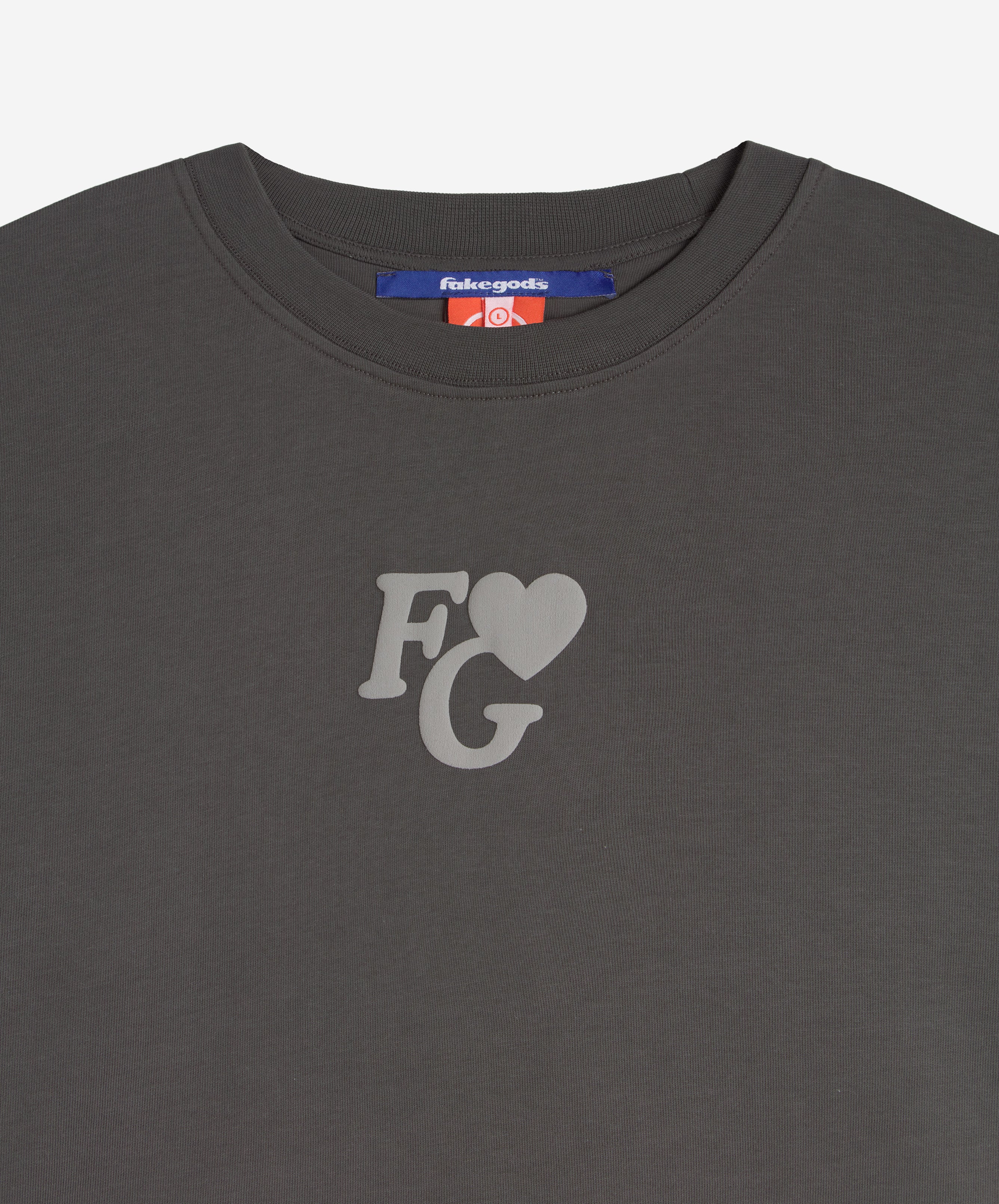 Valentine'S Tee Grey