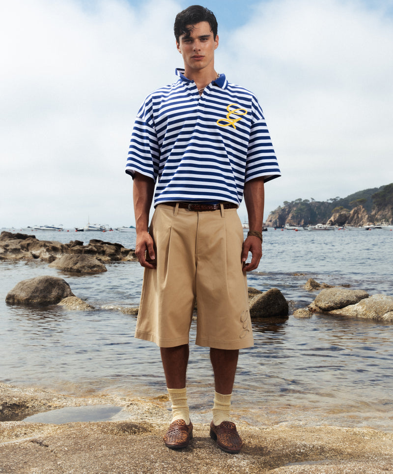 Woven Short Brown