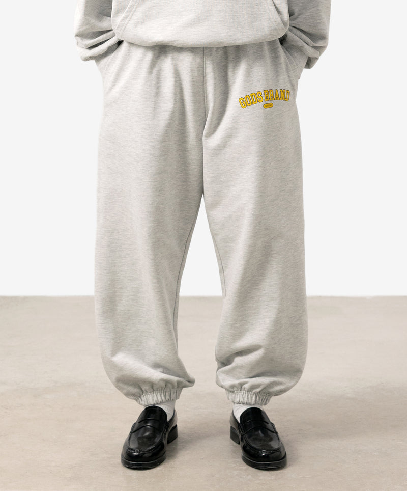 Godsbrand Joggers Gray Melange
