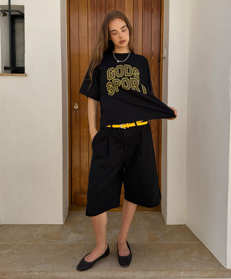 Woven Short Black