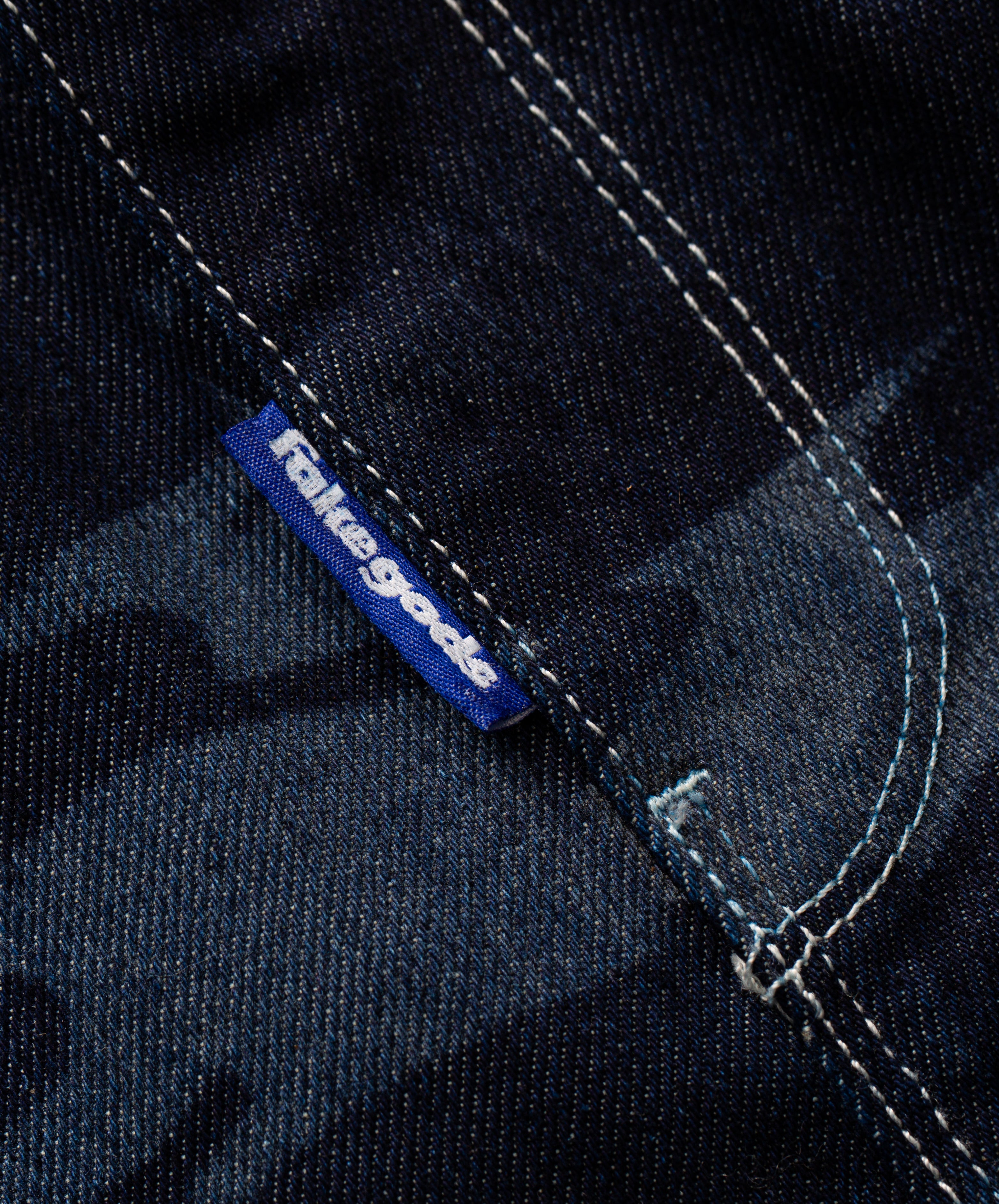 Camouflage Jorts Navy