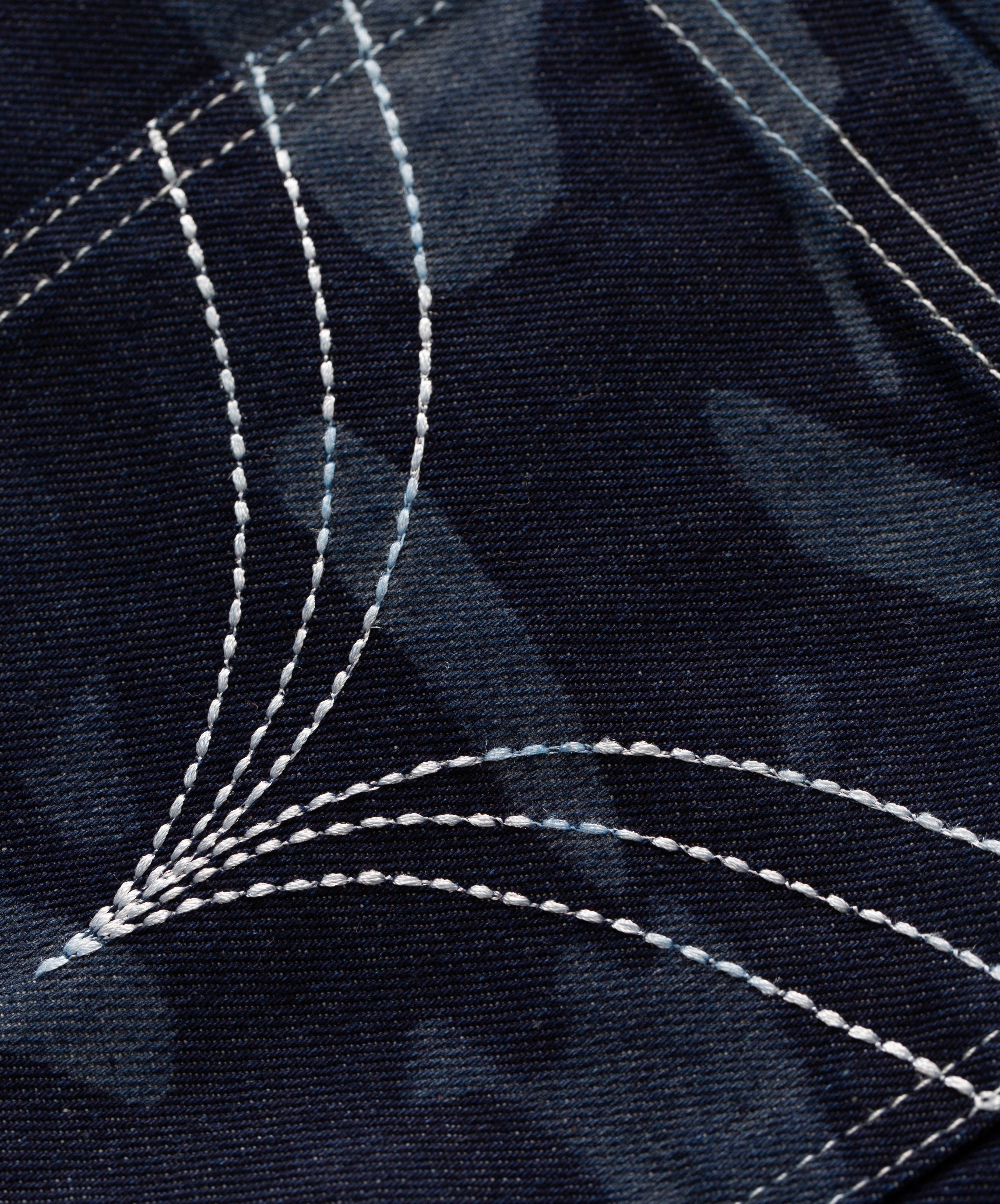 Camouflage Jorts Navy