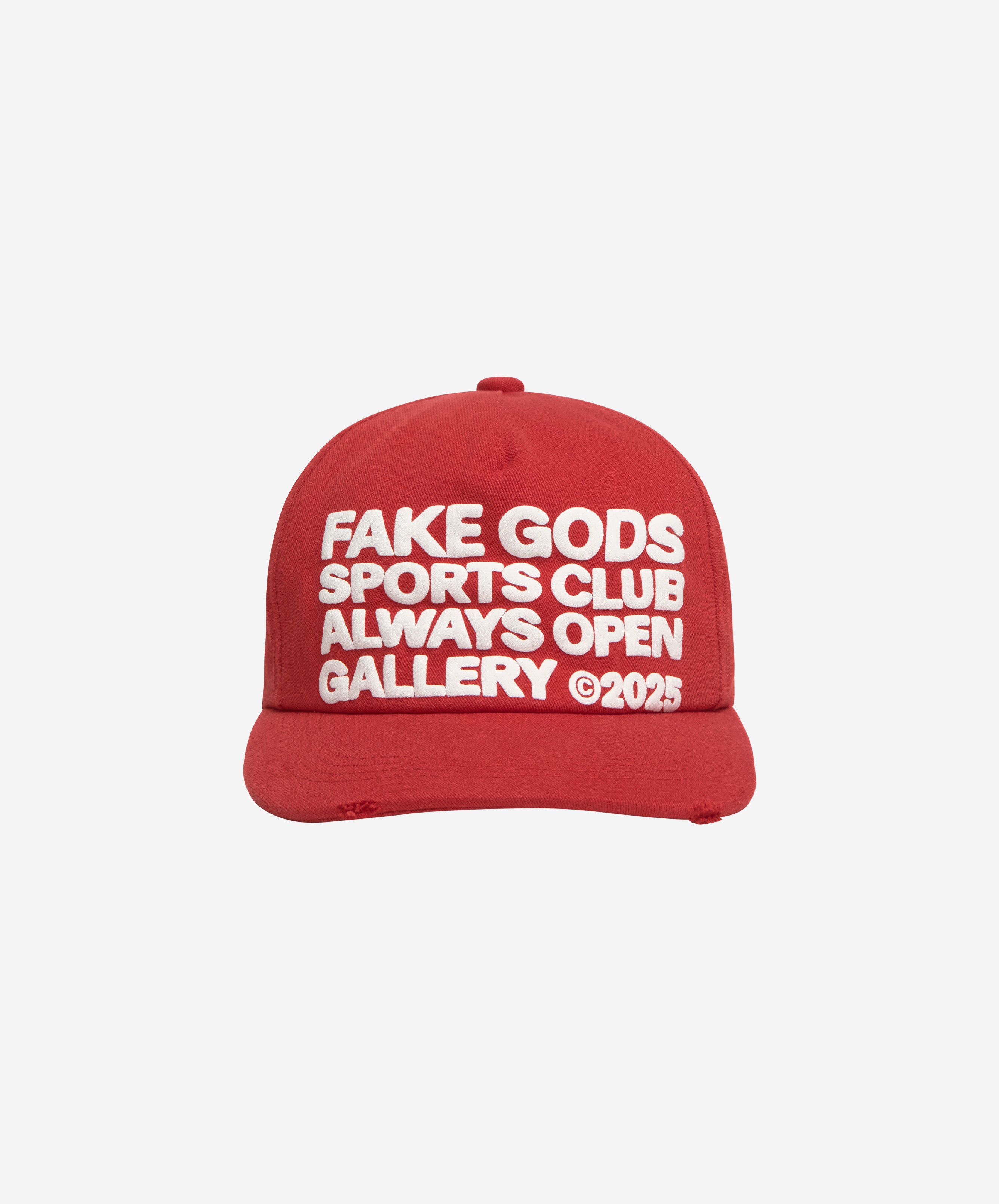 Sports Club Cap Red