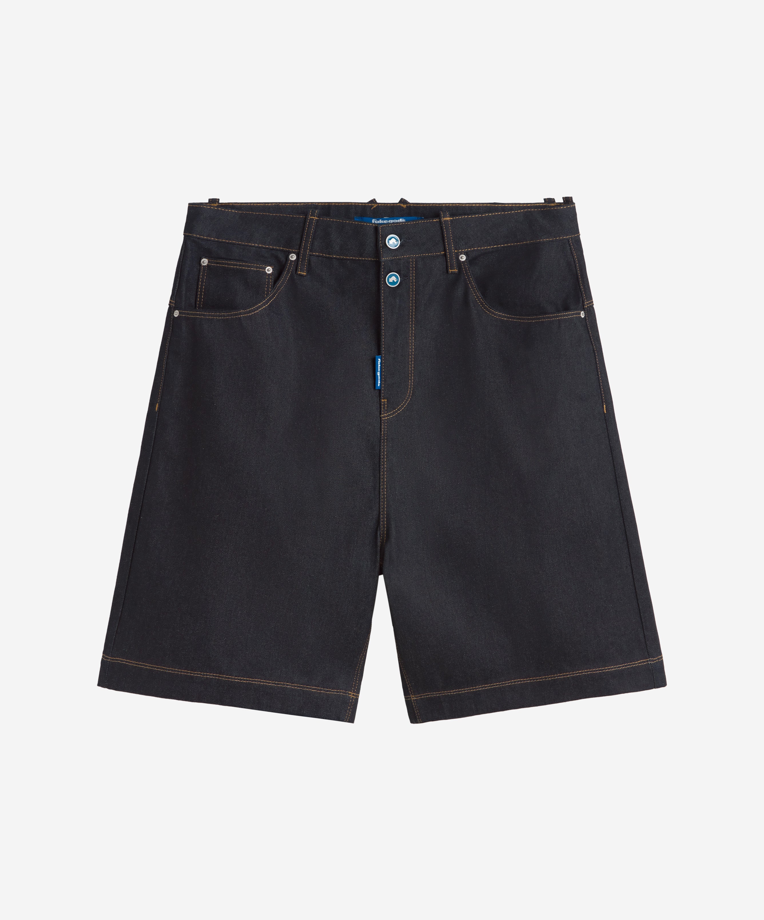 Fakegods Denim Shorts Navy