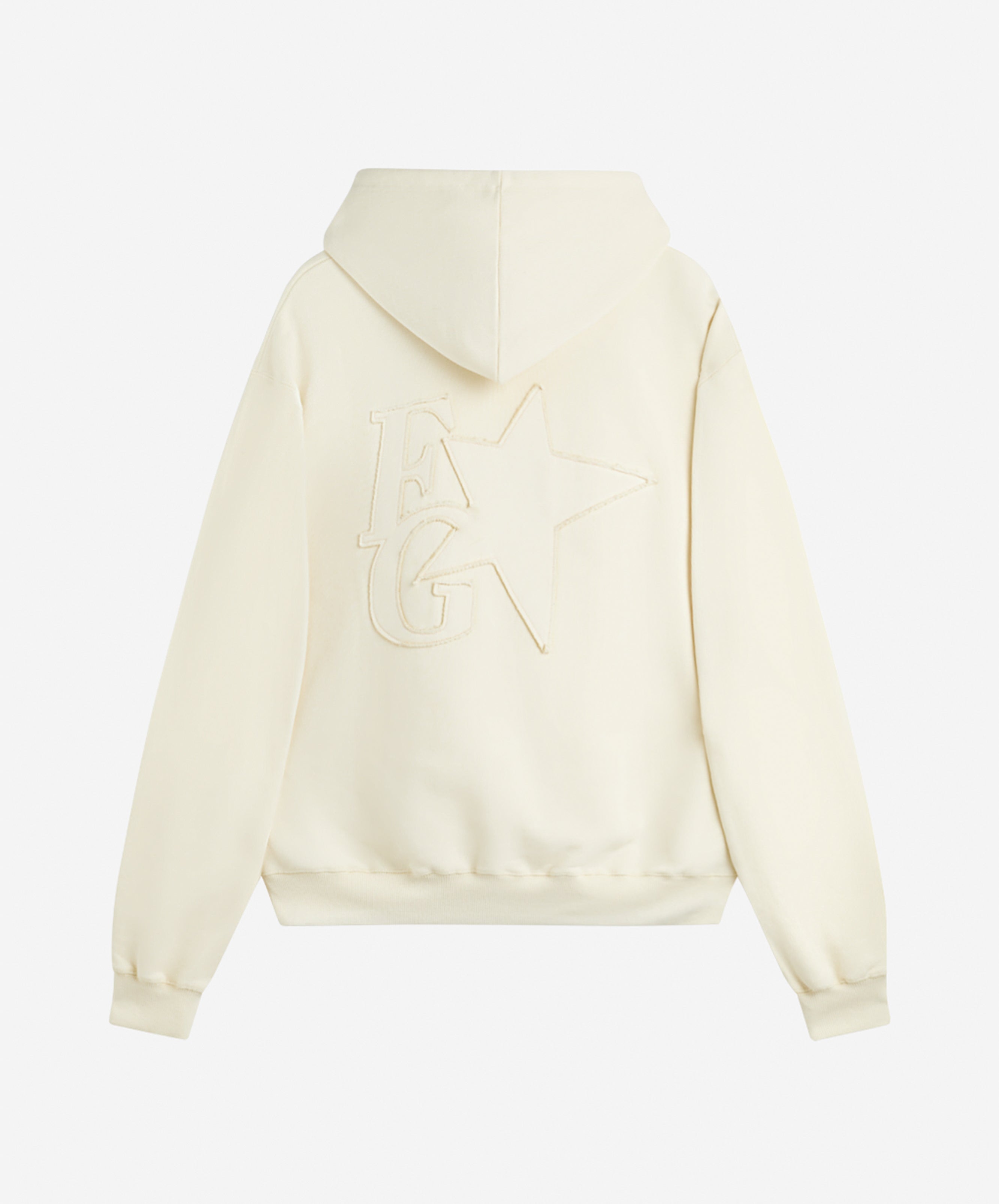 Star Hoodie Cream