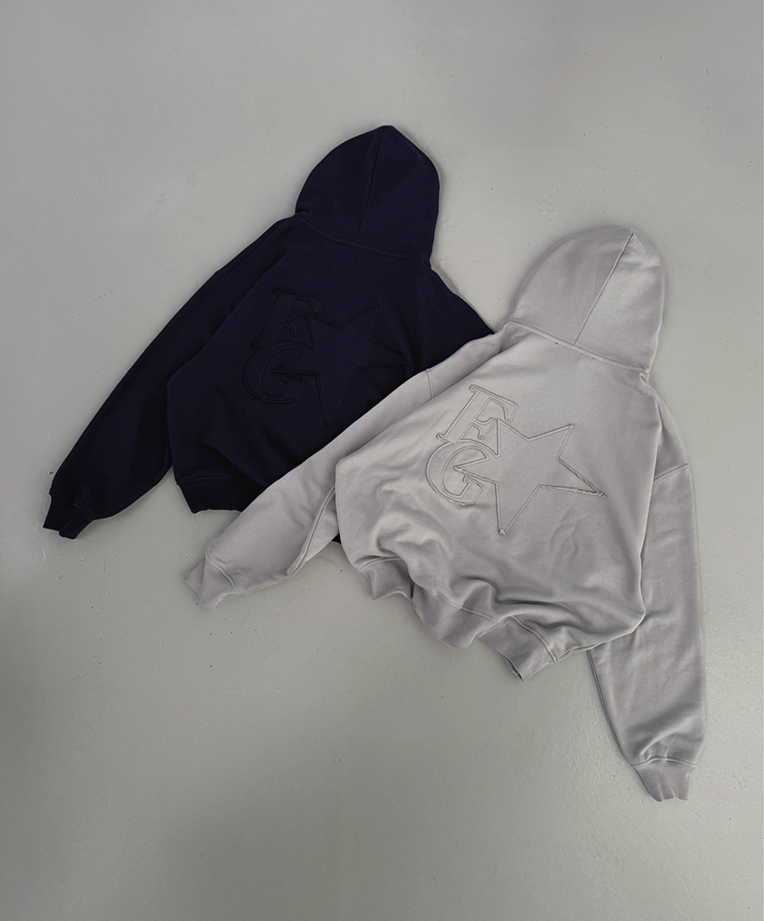 Star Hoodie Navy