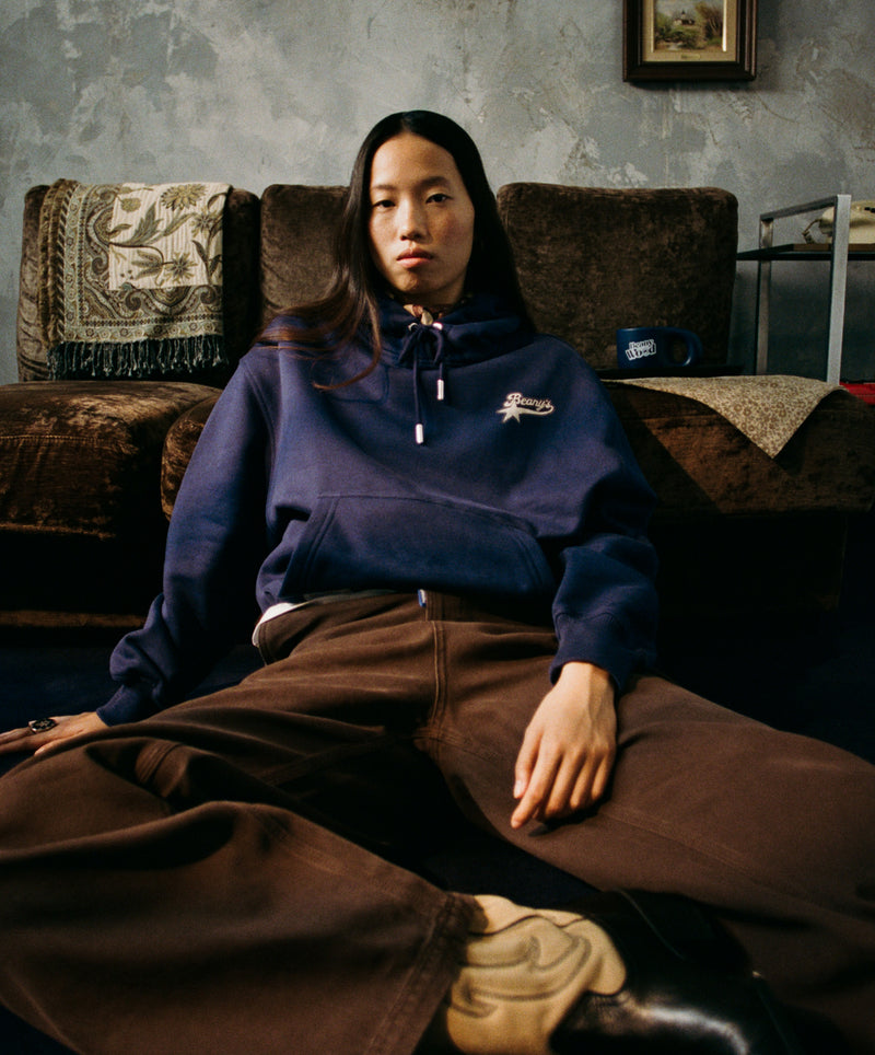 Beany's Hoodie Navy