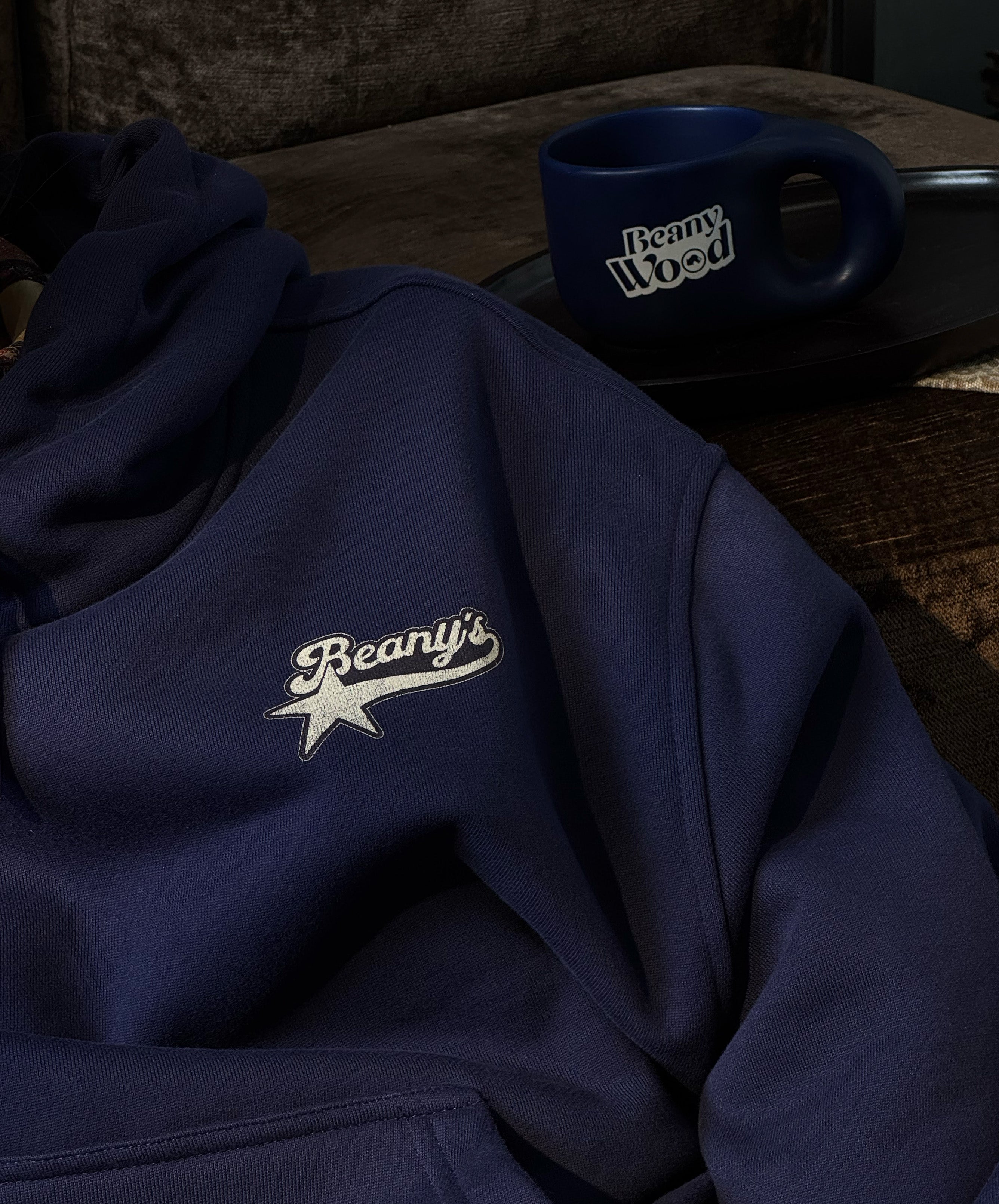 Beany's Hoodie Navy
