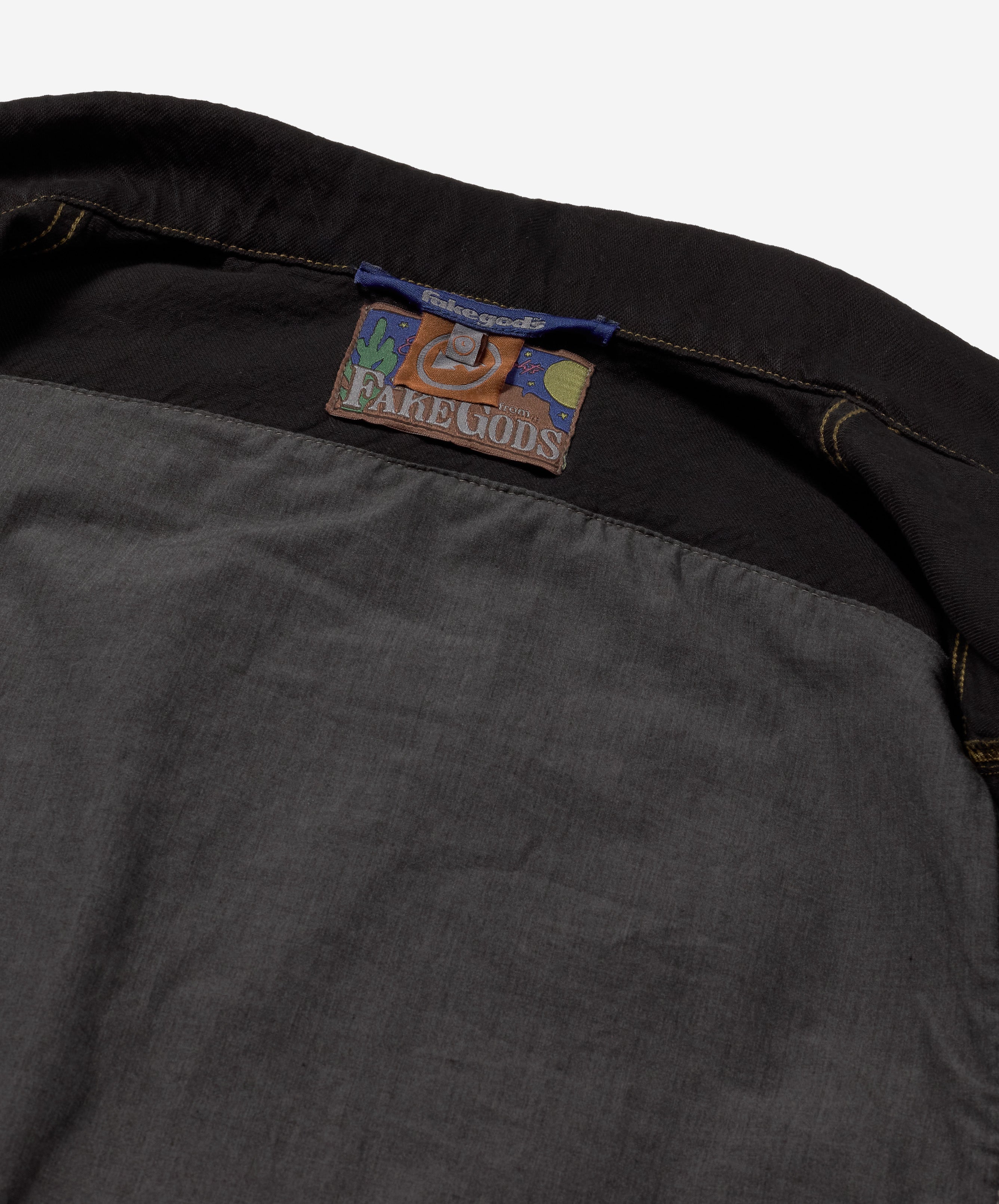 Tm Overdyed Denim Jacket Black