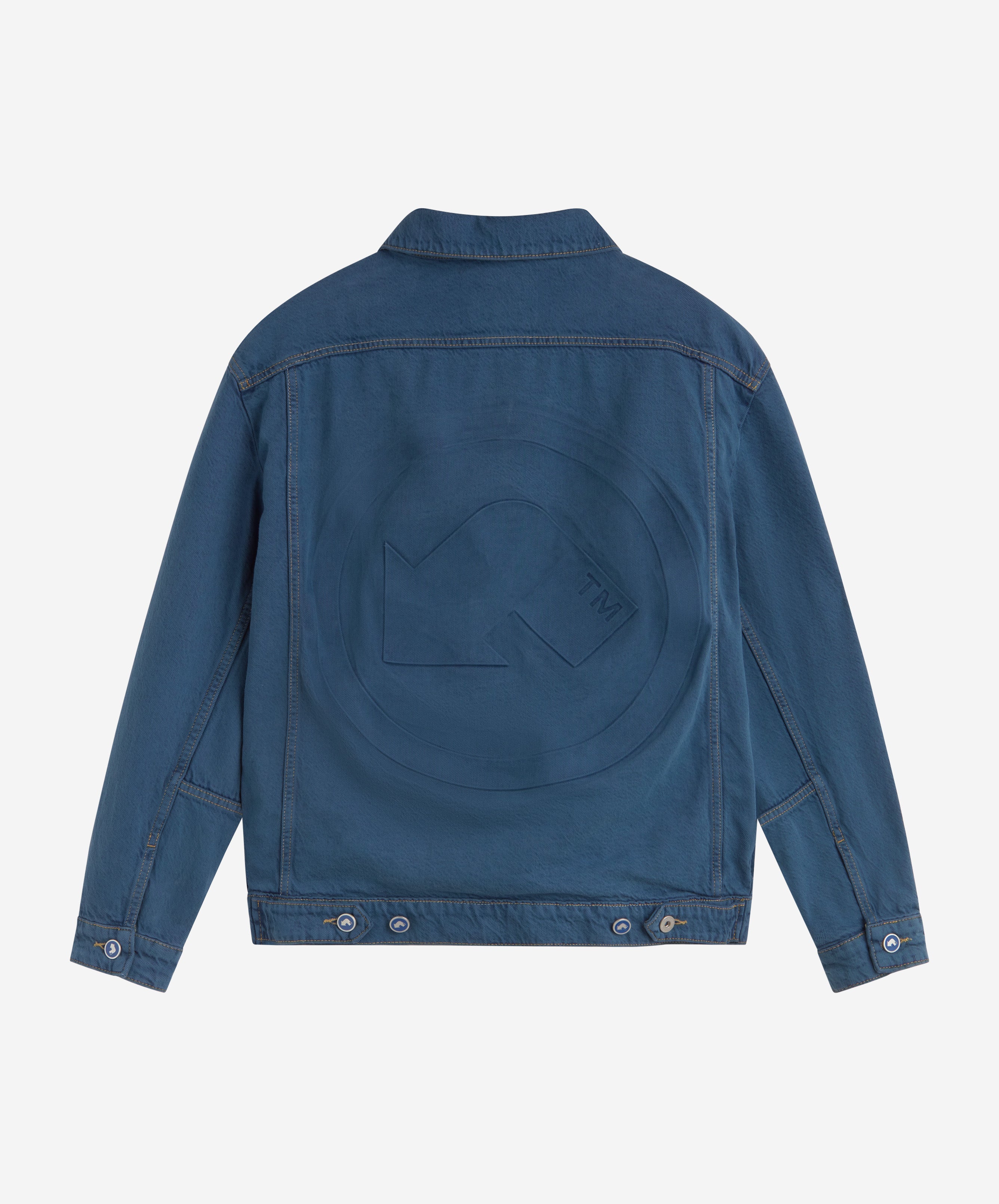 Tm Overdyed Denim Jacket Blue