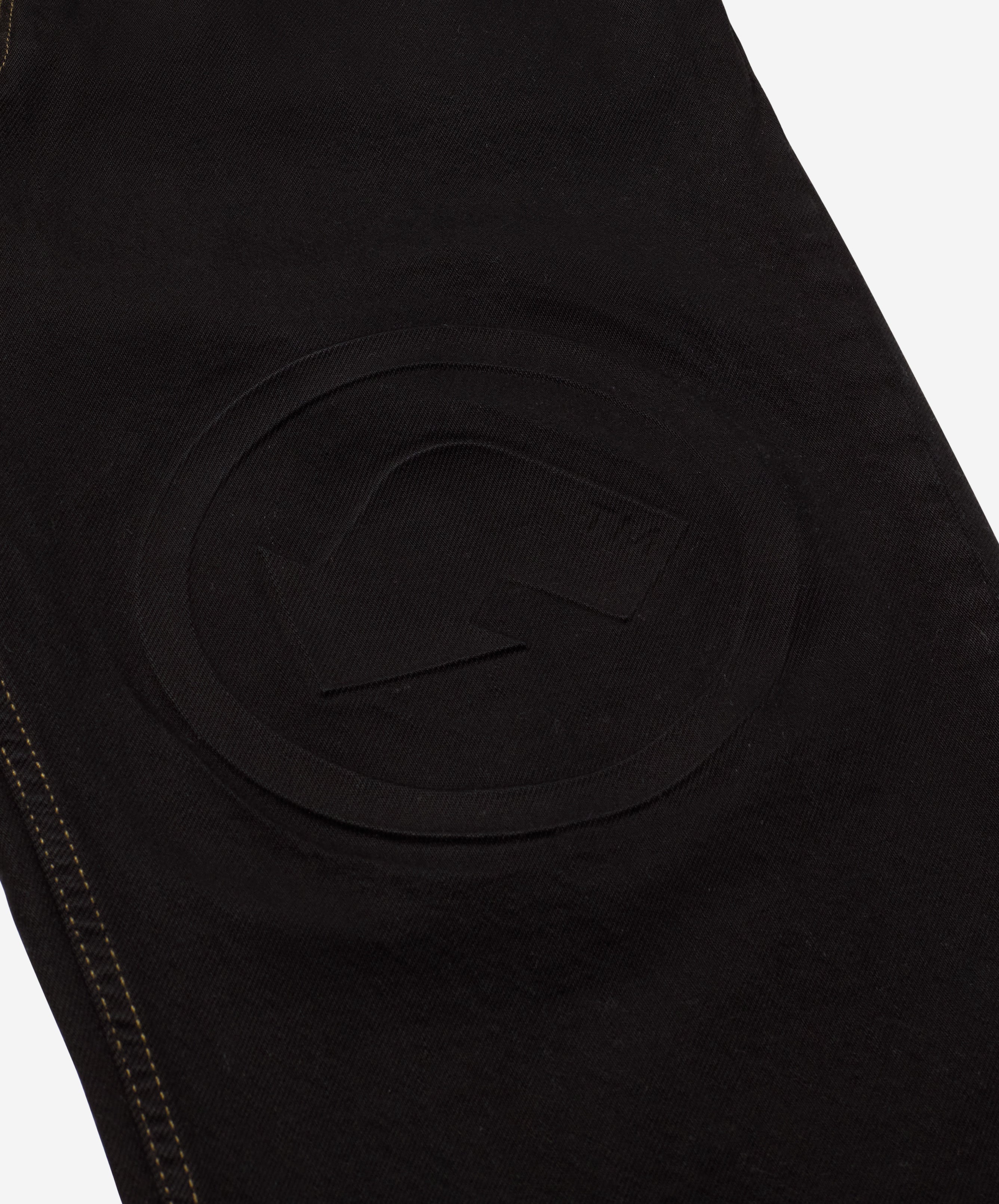 Tm Overdyed Denim Trousers Black