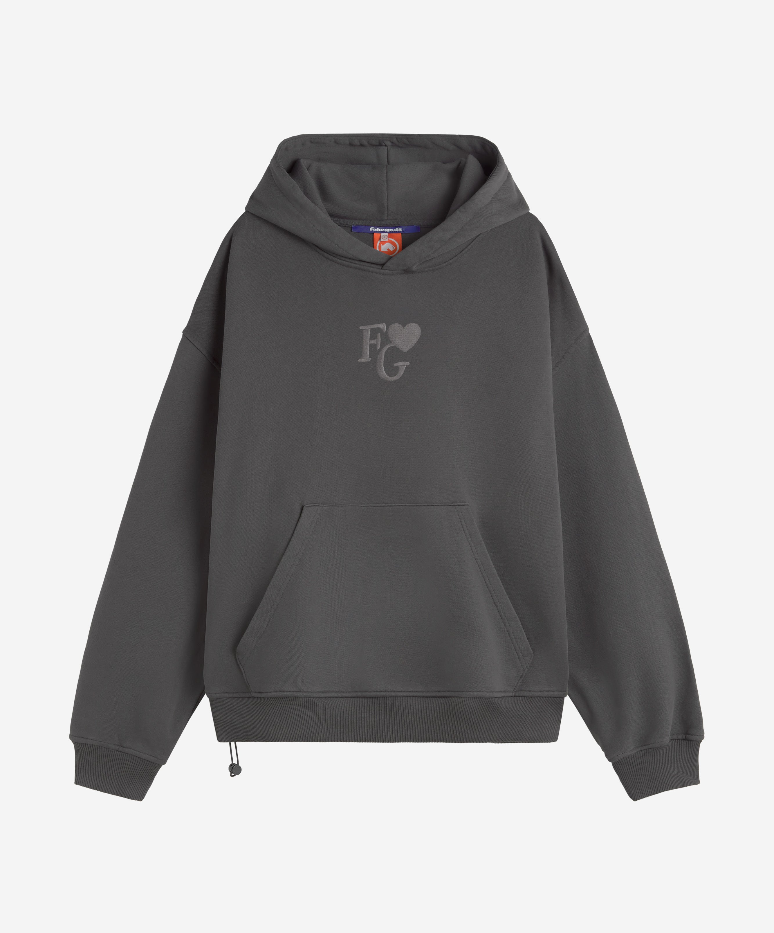 Valentine'S Hoodie Dark Grey