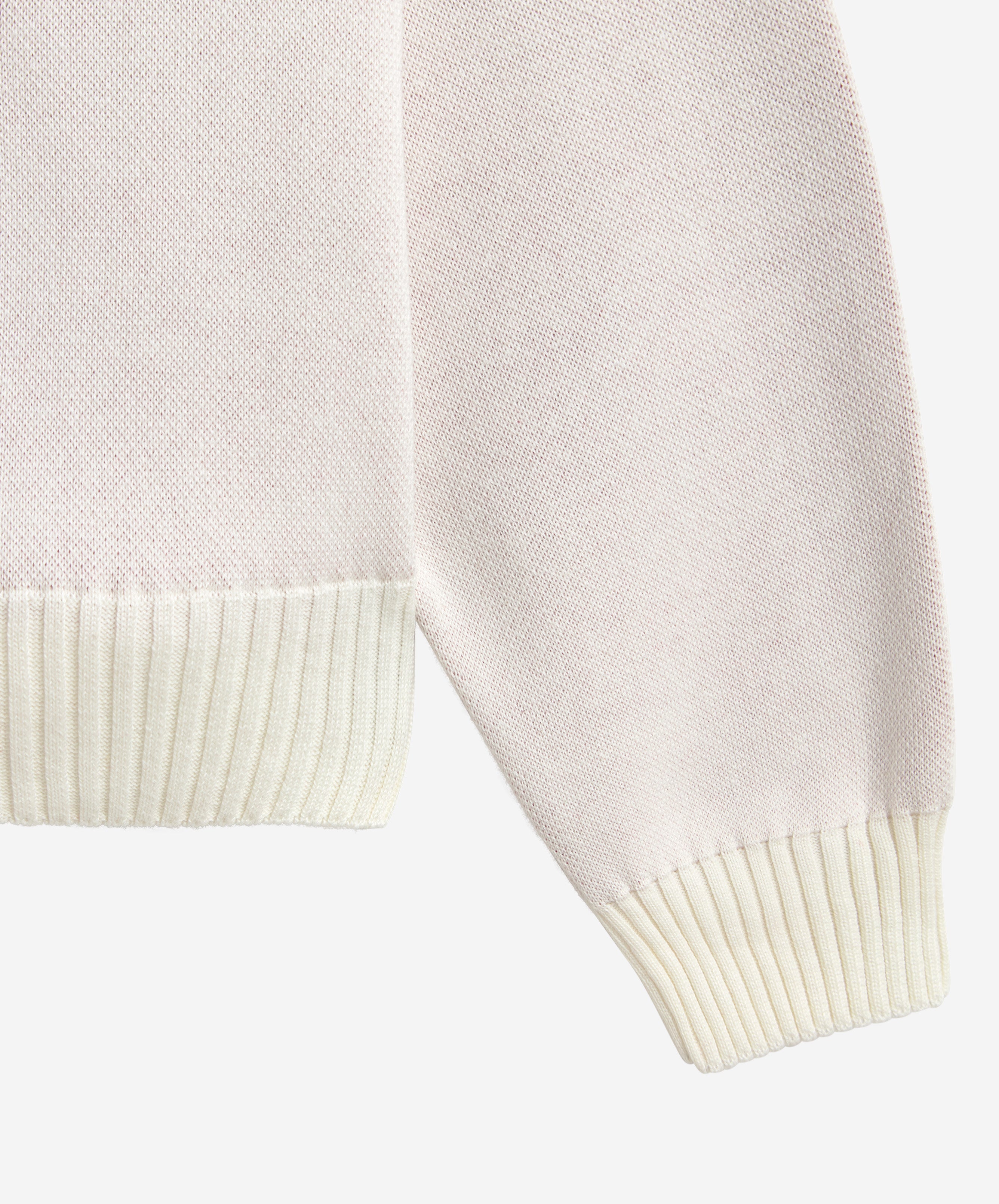 Valentine'S Knitted Sweater Cream