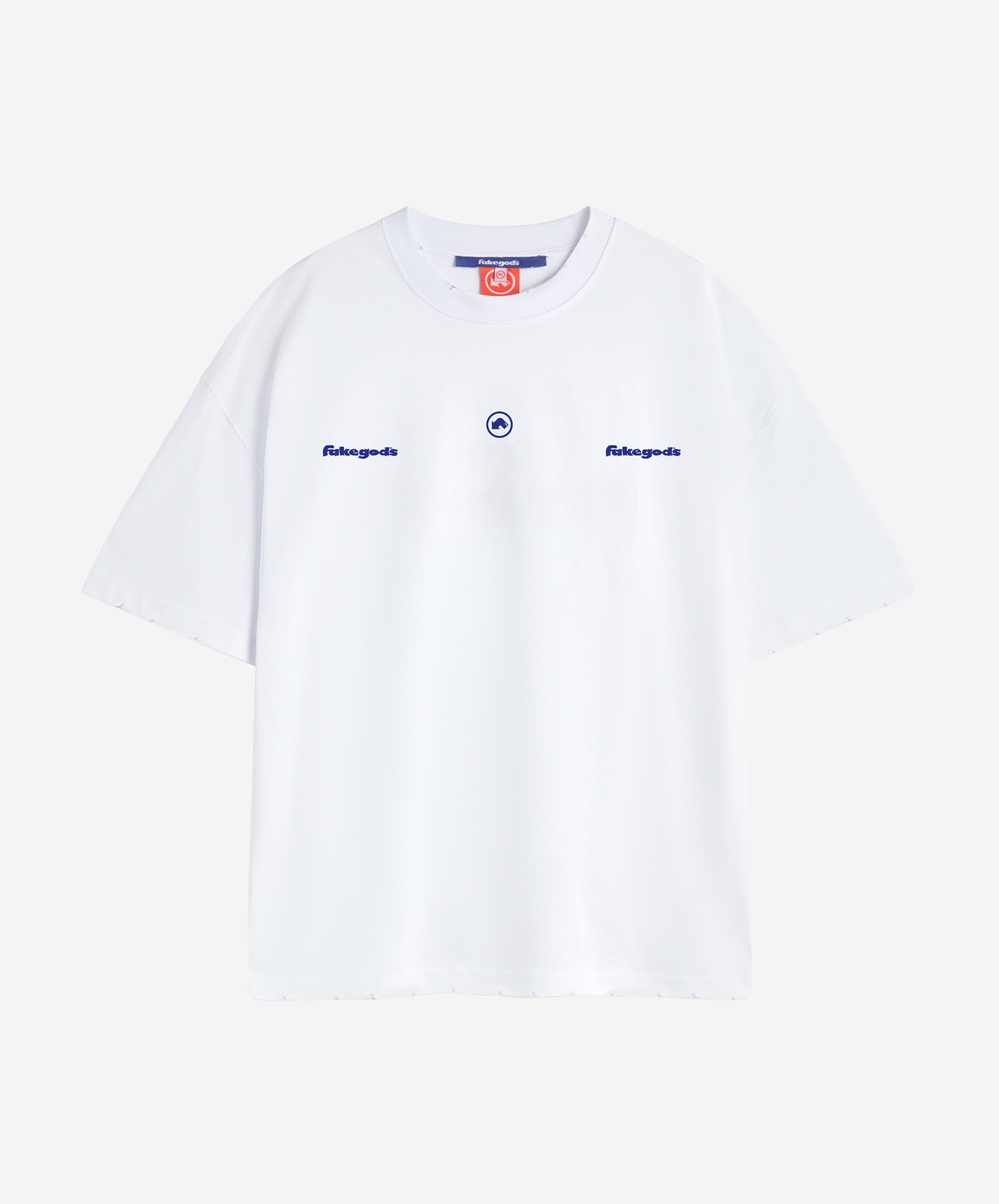 Dropper Boxy Tee White