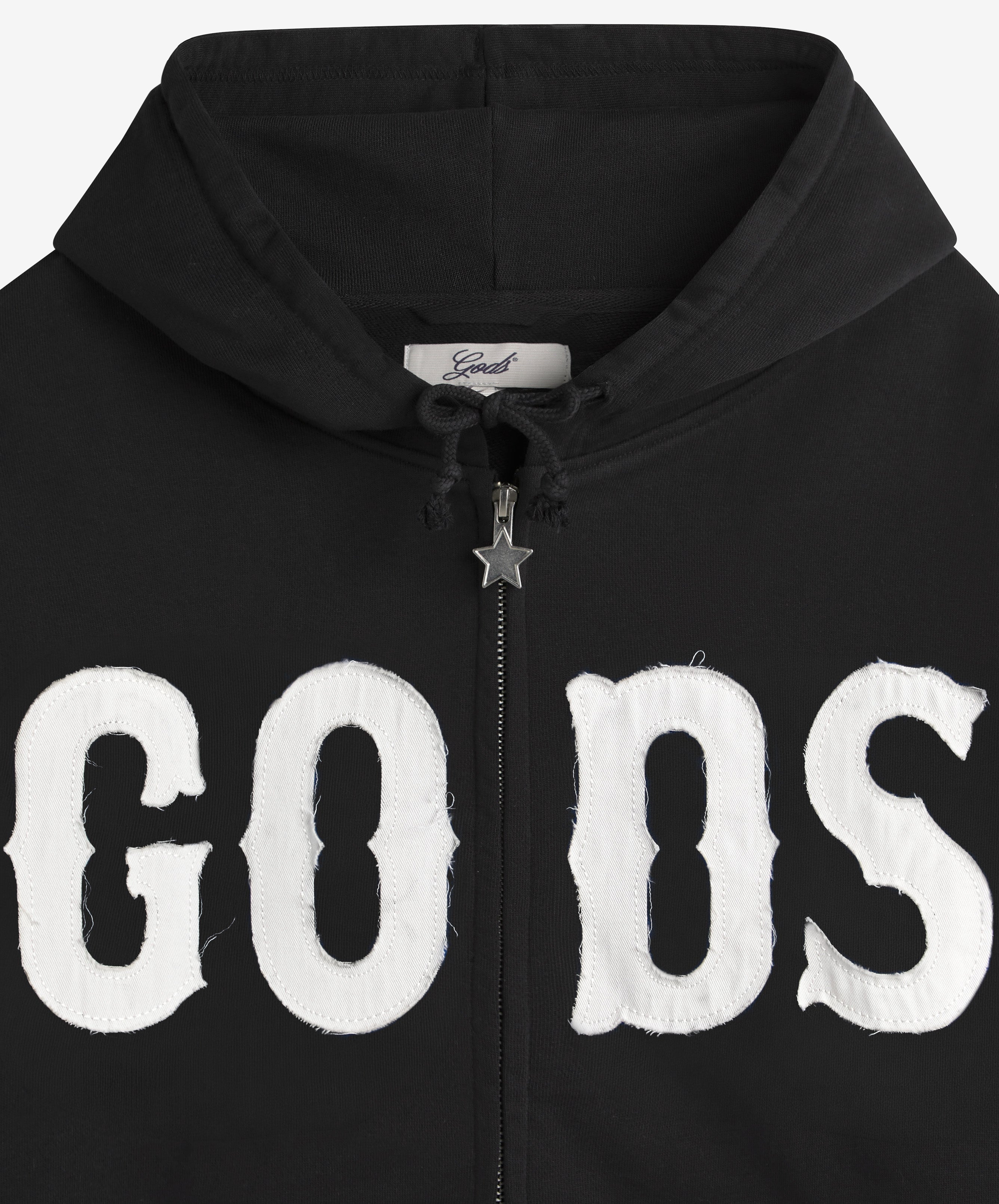 Gods Zipper Black