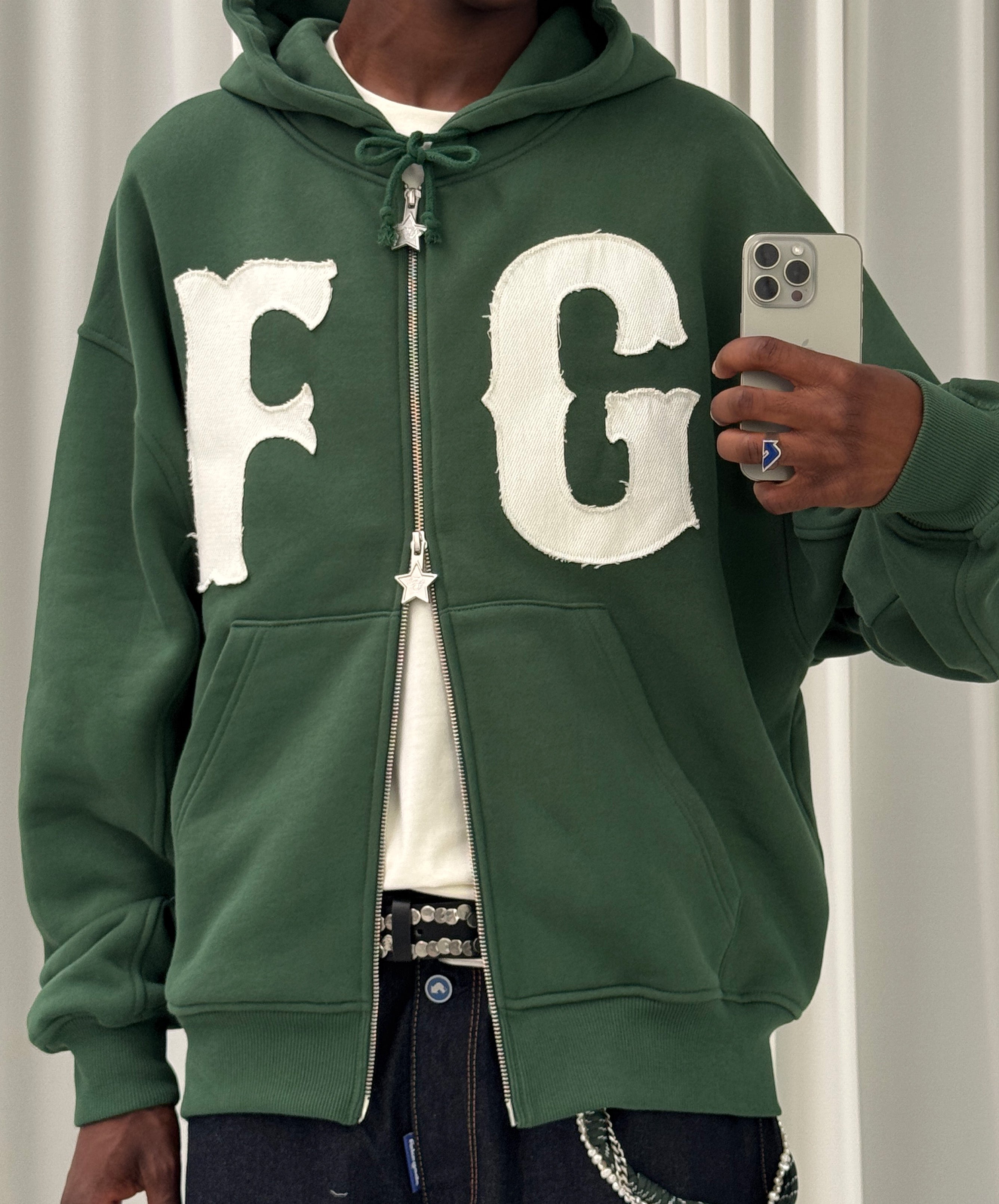 Fg Zipper Green