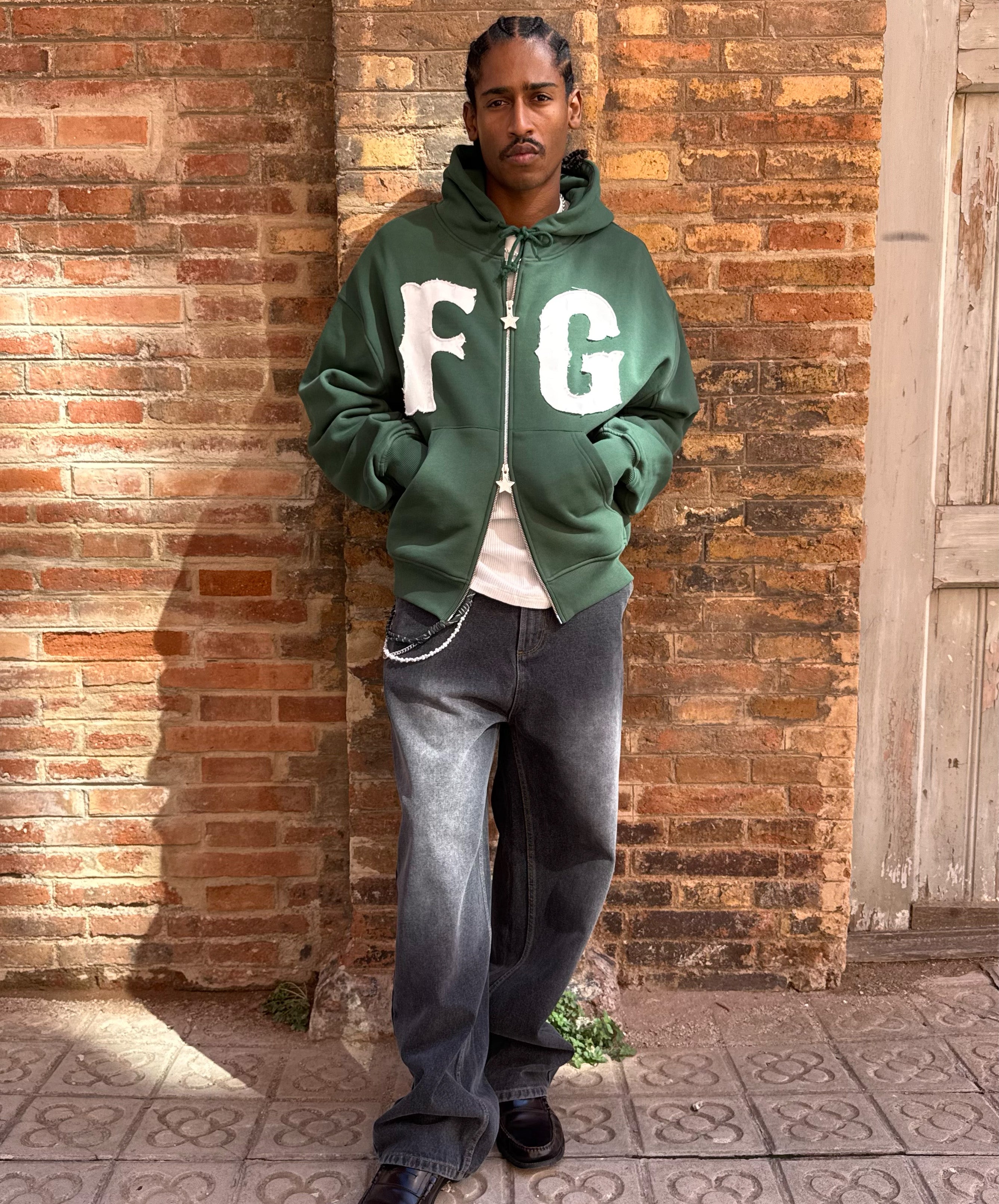 Fg Zipper Green