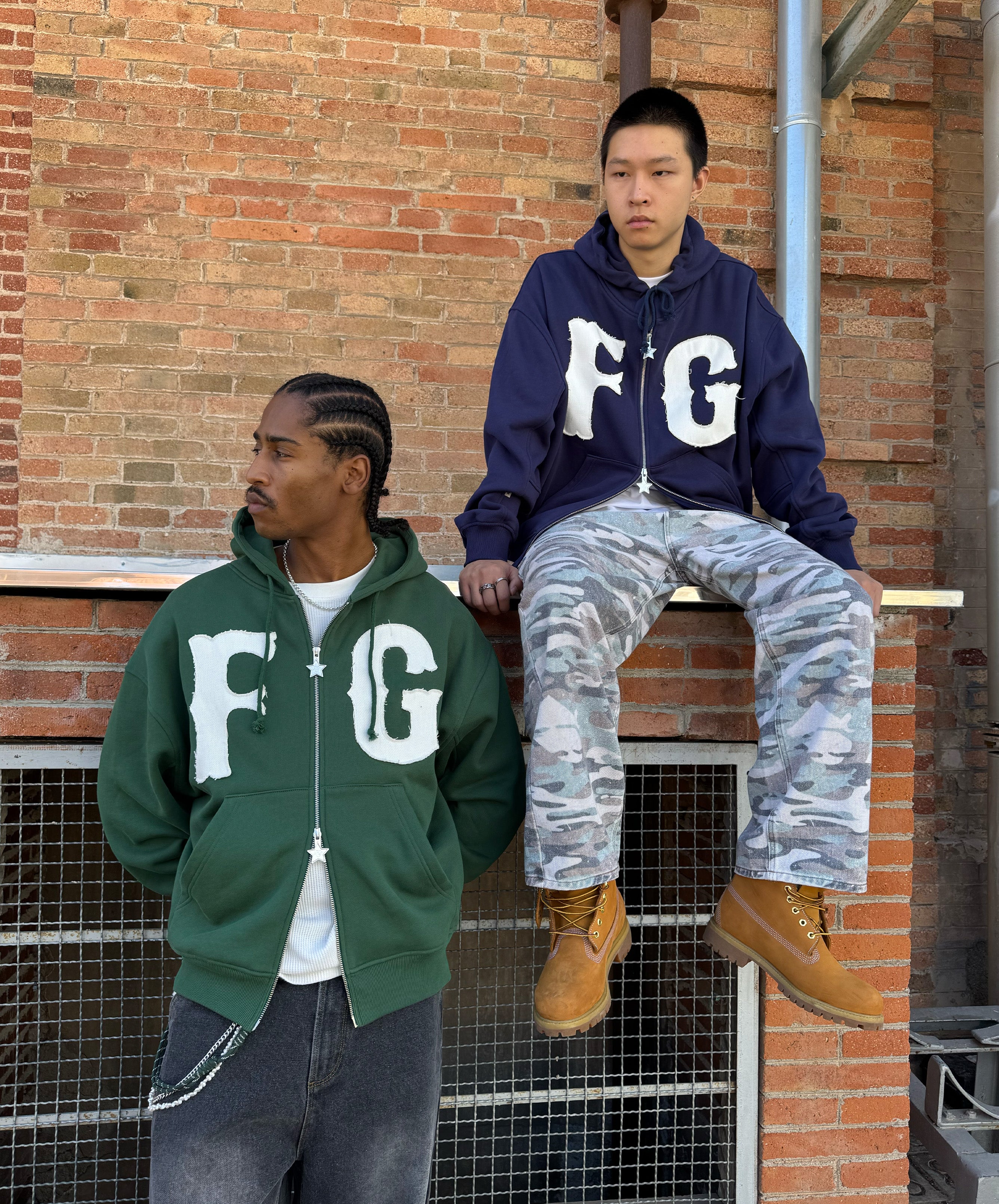 Fg Zipper Green