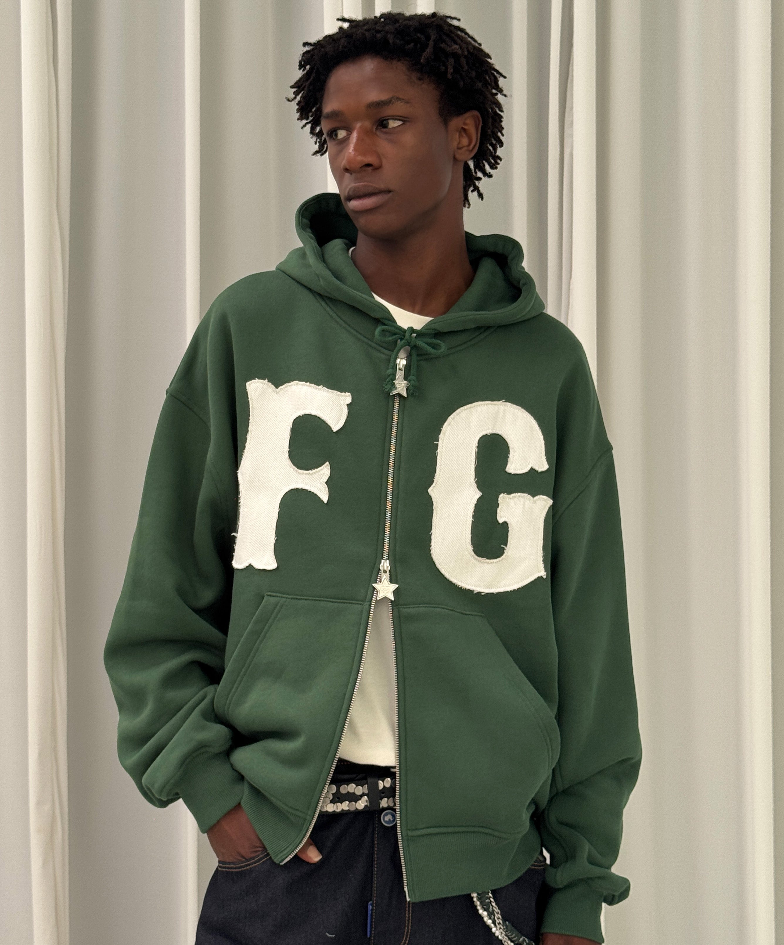 Fg Zipper Green