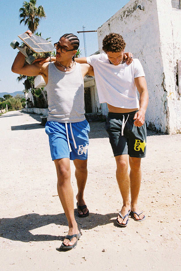 Star Denim Jorts Black