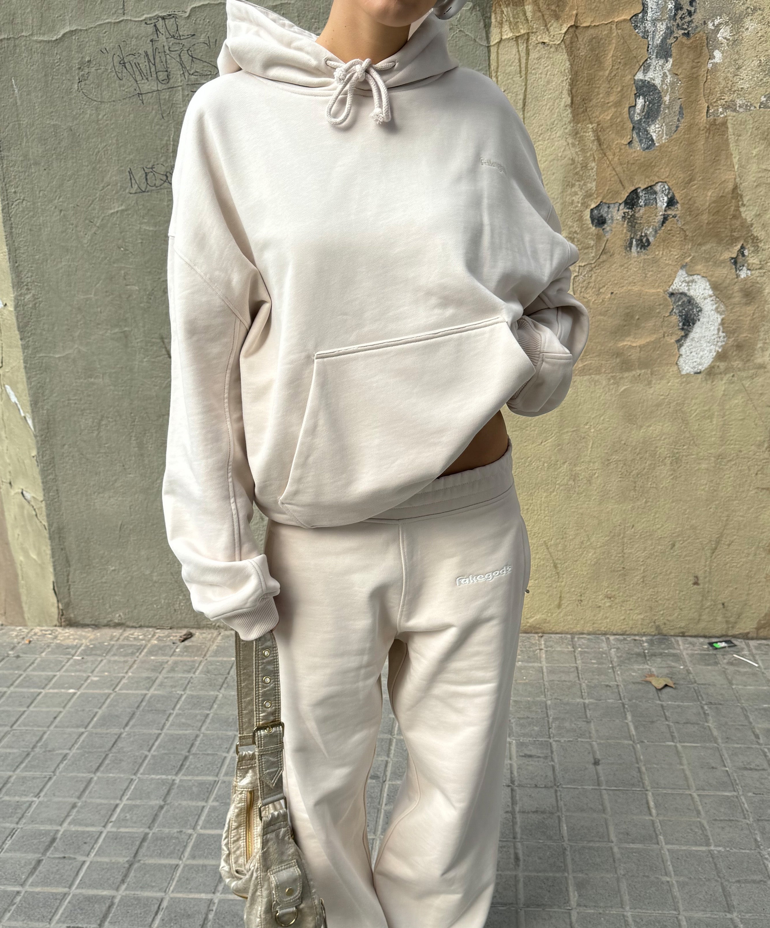 New Identity Hoodie Cream