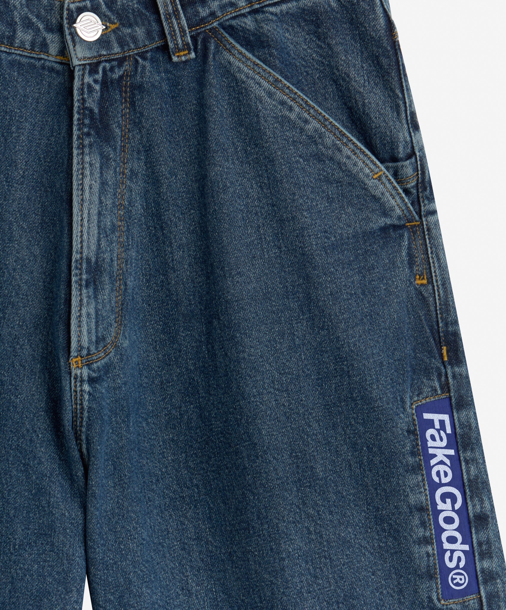 Nautical Denim Jeans Blue
